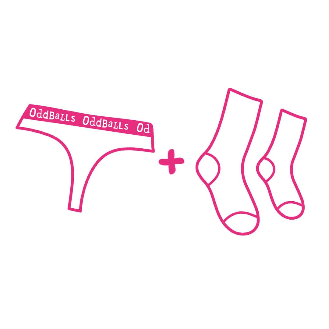 Women's Plain Thong Subscription - 6 Month Prepaid (Free Socks + Free Delivery!) - Image 6