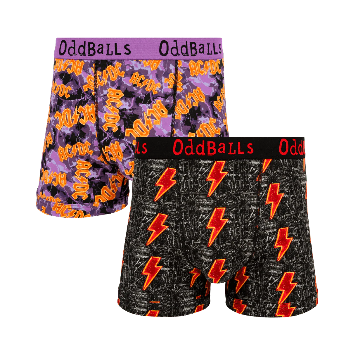 AC/DC Bundle - Mens Boxer Shorts 2 Pack