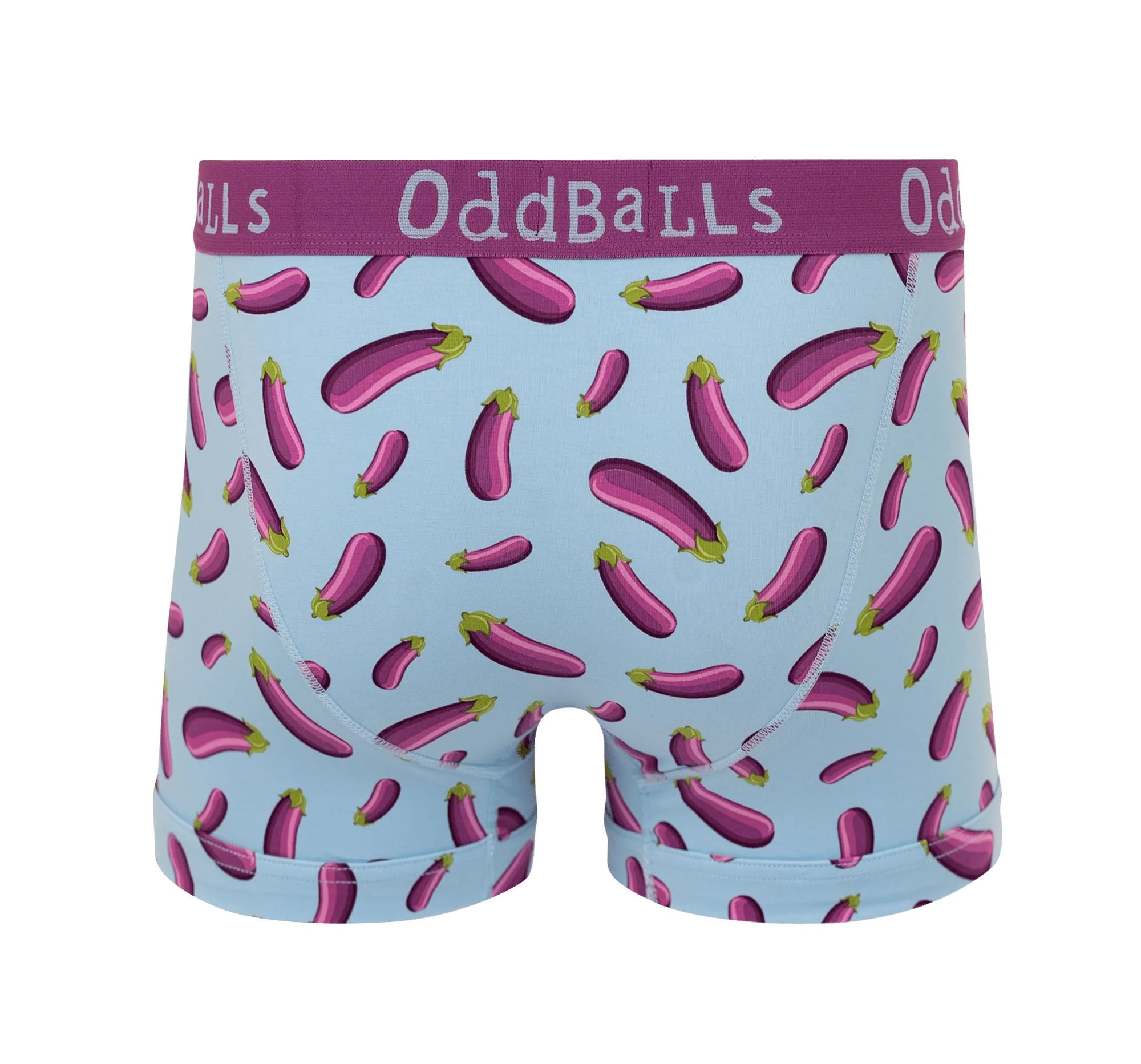 Aubergine - emoji®- Mens Boxer Shorts - Image 2