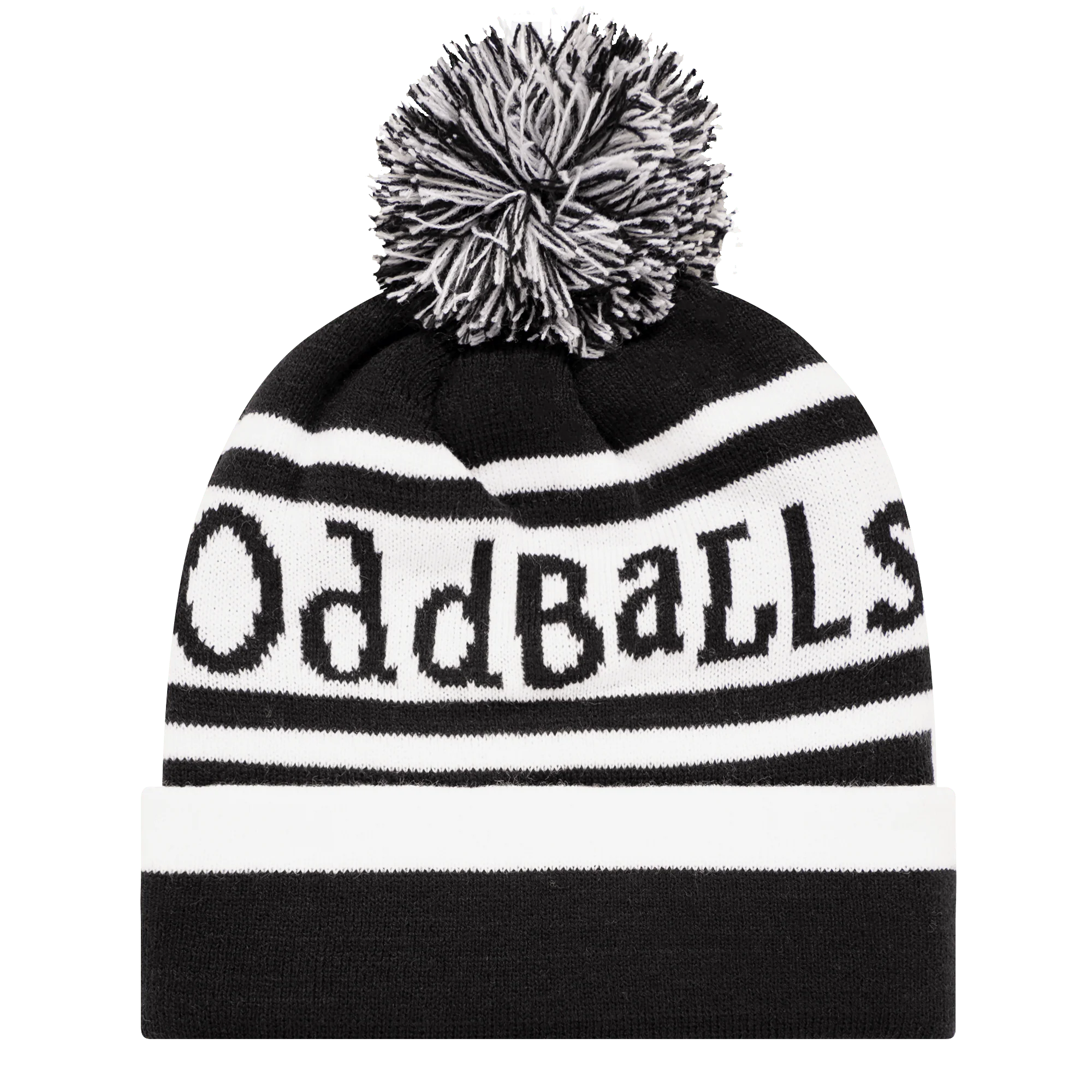 Black | White - Bobble Hat
