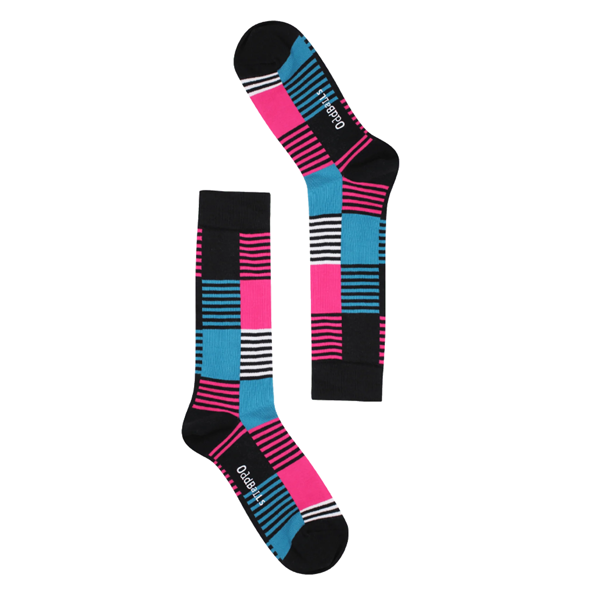 Blue Blocks - Socks