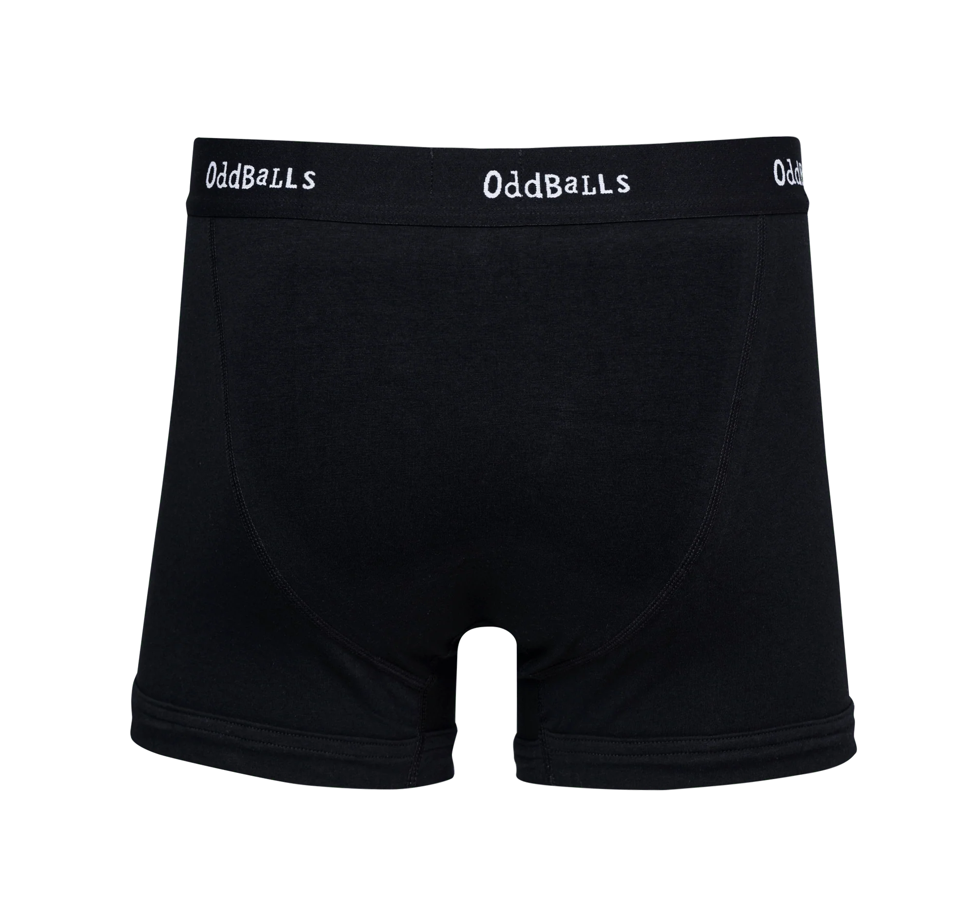 Classic Black - Mens Cotton Boxer Shorts - Image 2