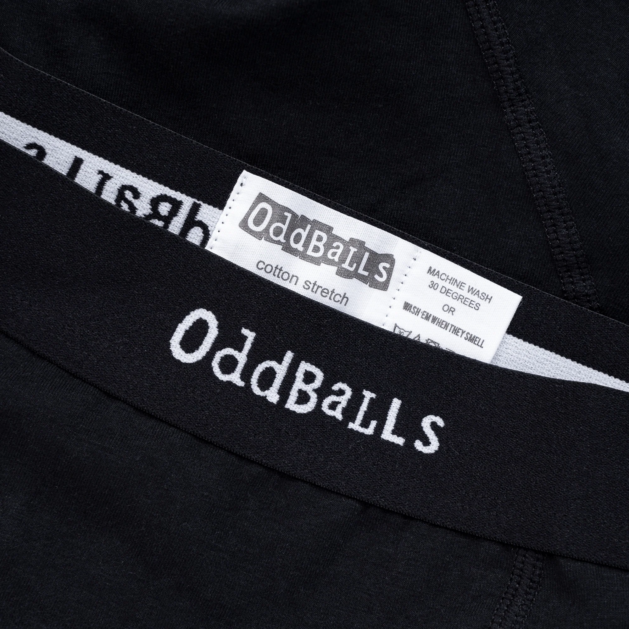 Classic Black - Mens Cotton Boxer Shorts - Image 3