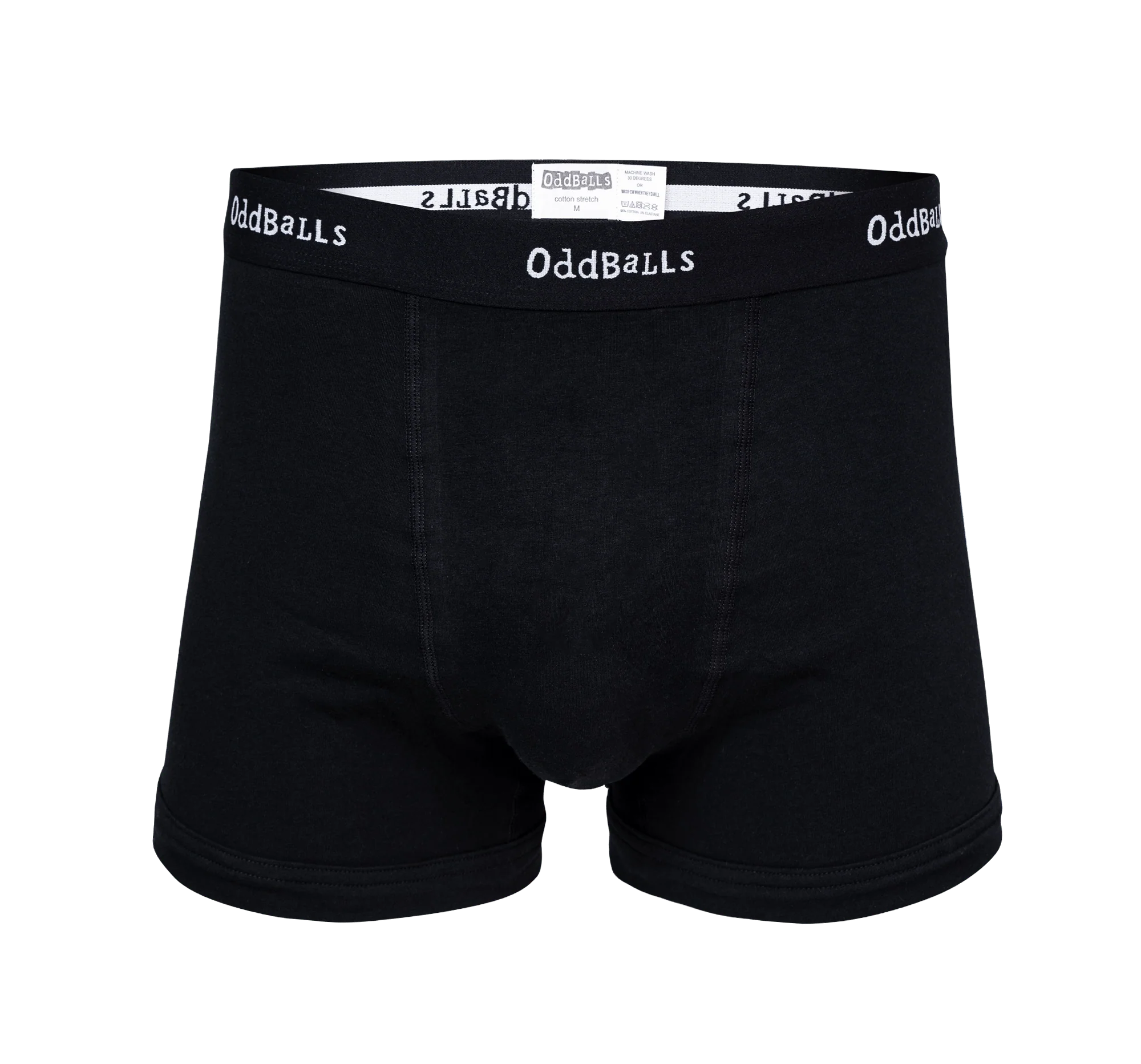 Classic Black - Mens Boxer Shorts & Ball Deodorant Bundle - Image 3