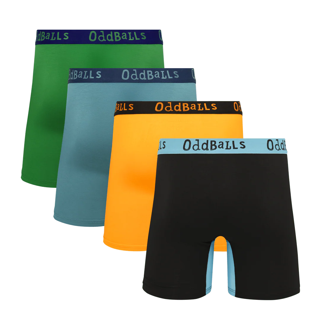 Clean Cut Bundle - Mens Bamboo Boxer Shorts 4 Pack - Image 2