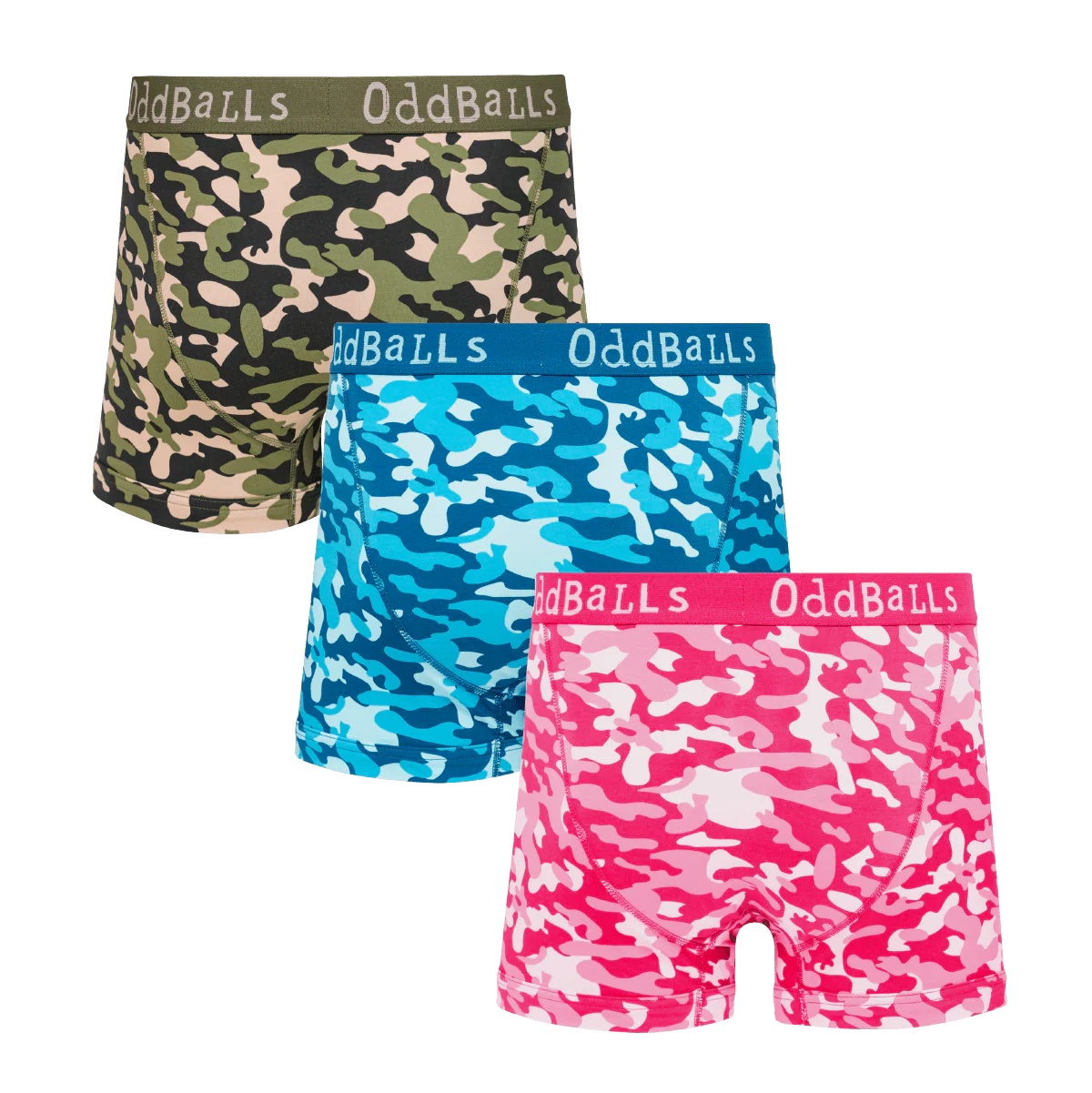 Colourful Commando Bundle - Mens Boxer Shorts 3 Pack - Image 2