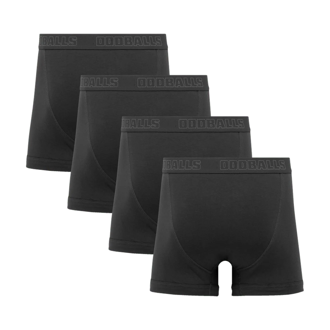 Core Grey Bundle - Mens Boxer Shorts 4 Pack - Image 2