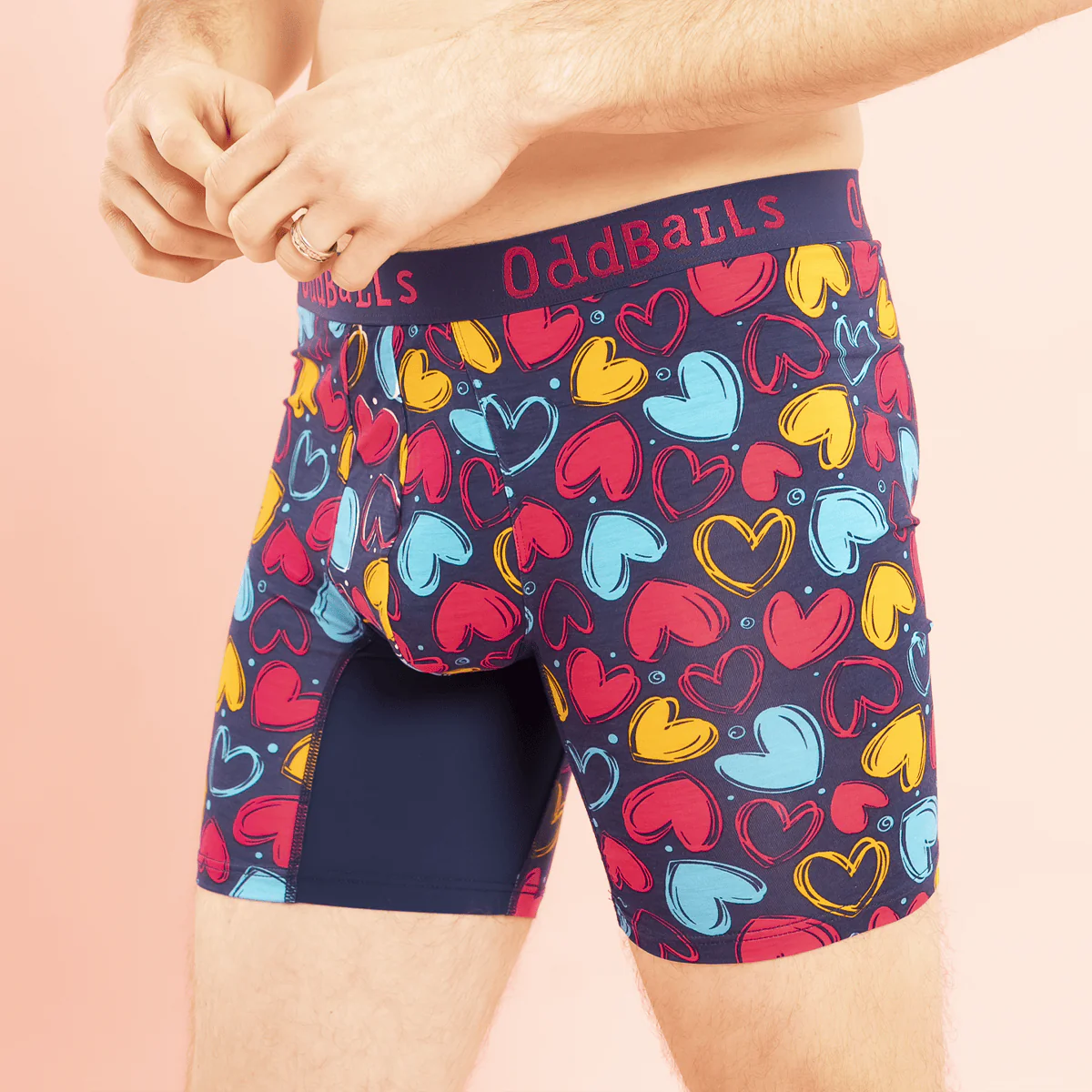 Cupid - Mens Bamboo Boxer Shorts - Image 2