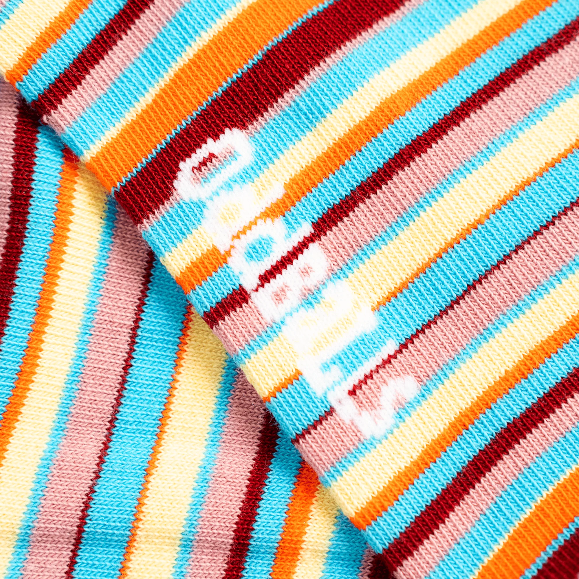 Cyan Lines - Ankle Socks - Image 2