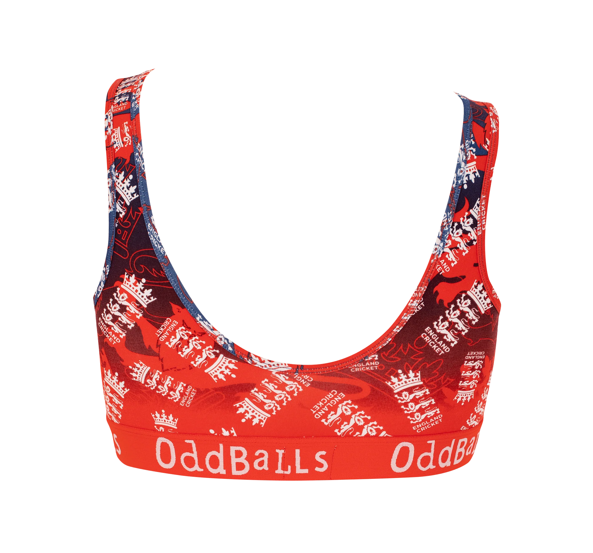 England Cricket IT20 Inspired - Ladies Bralette - Image 2