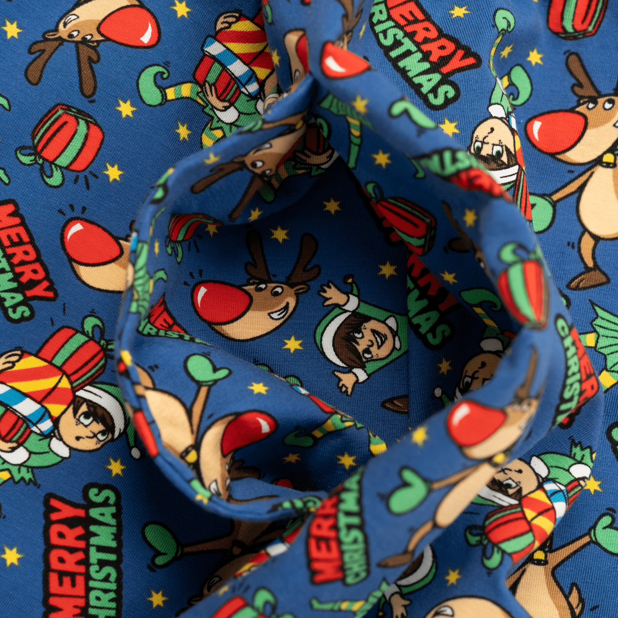 Rudolph - Women's Short Pyjamas Set (T-Shirt & Shorts) - Image 3