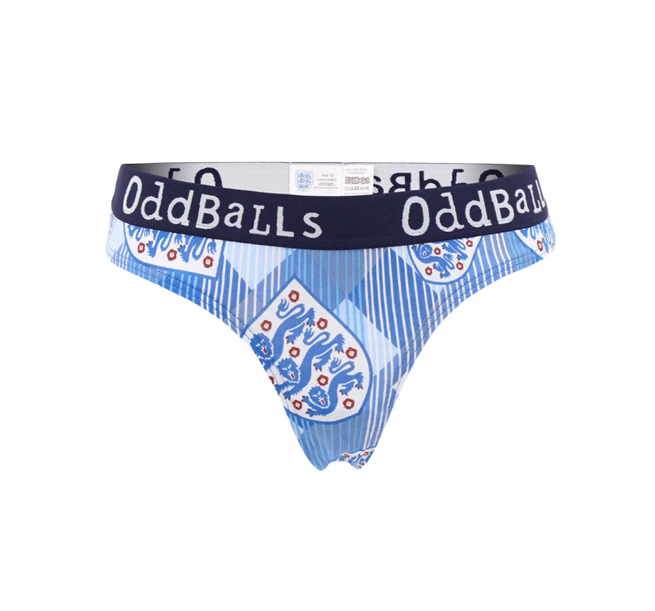 ENGLAND FA Retro - Ladies Thong - Image 2