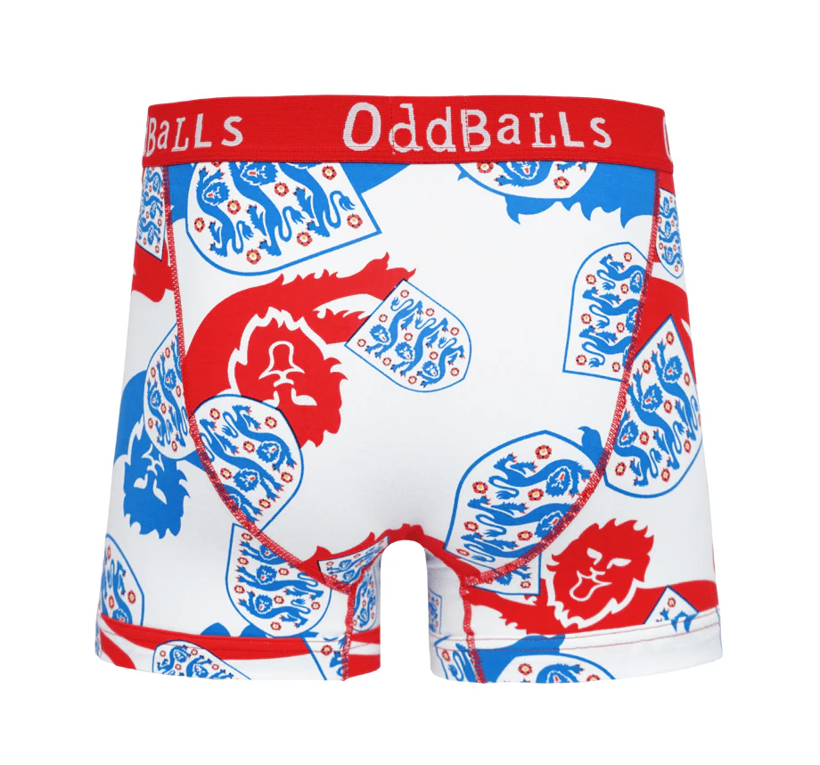 England FA - Three Lions - Mens Boxer Shorts - Image 2