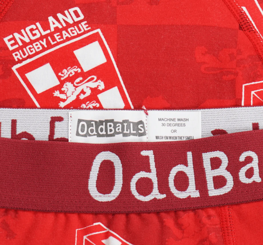 England Rugby League Red - Ladies Briefs - Image 3