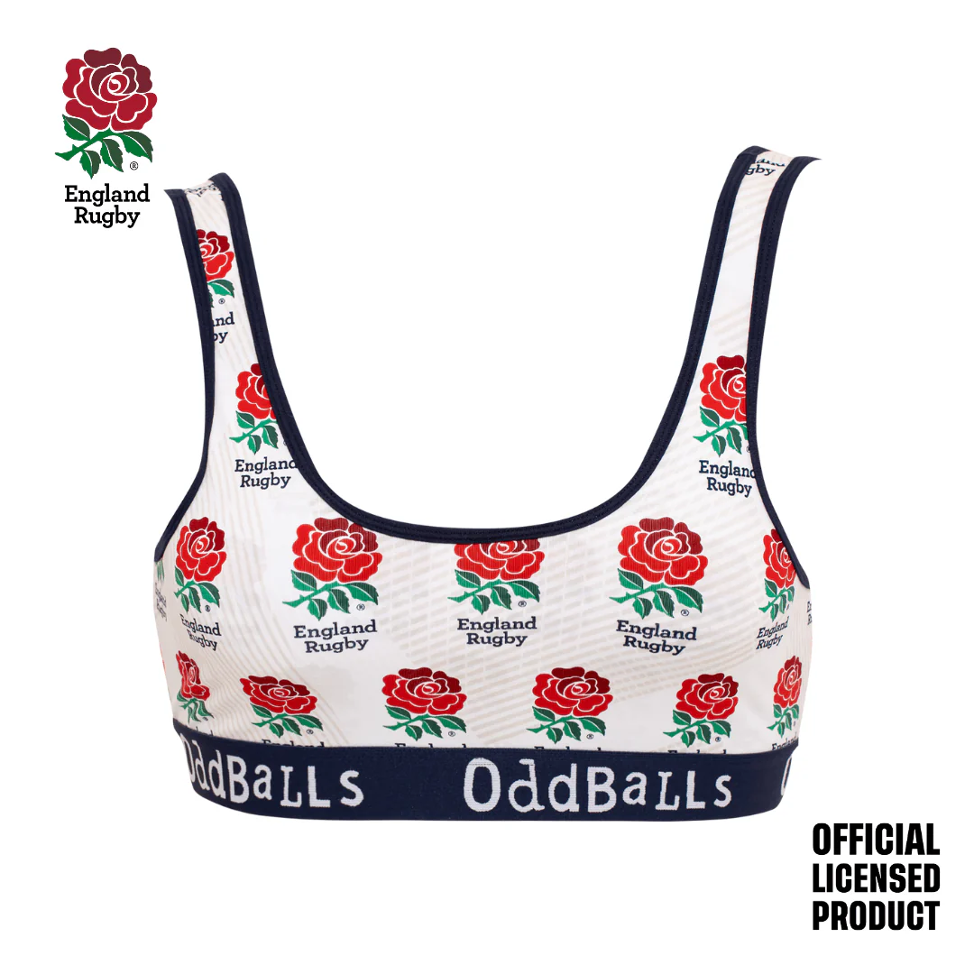 England Rugby Union Home 23/24 - Ladies Bralette