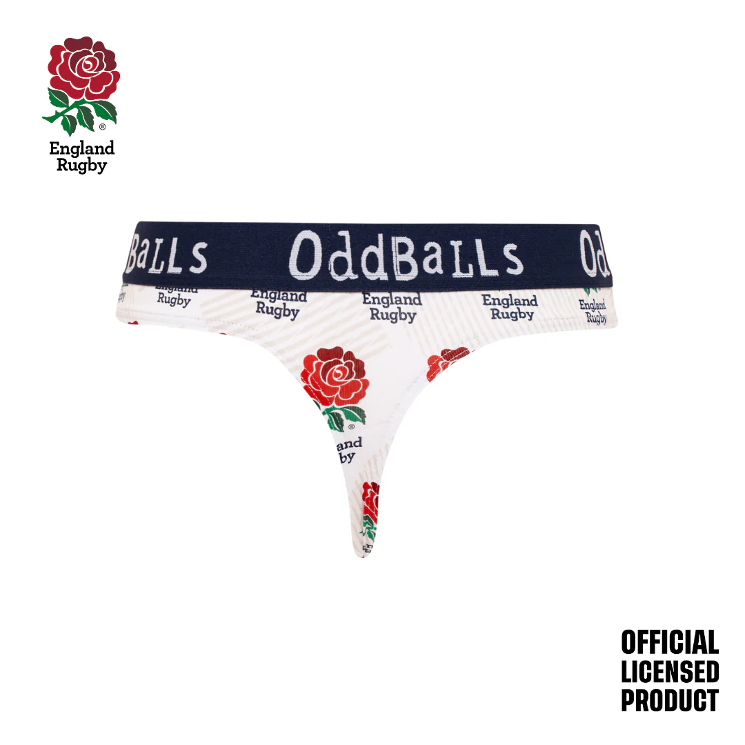 England Rugby Union Home 23/24 - Ladies Thong