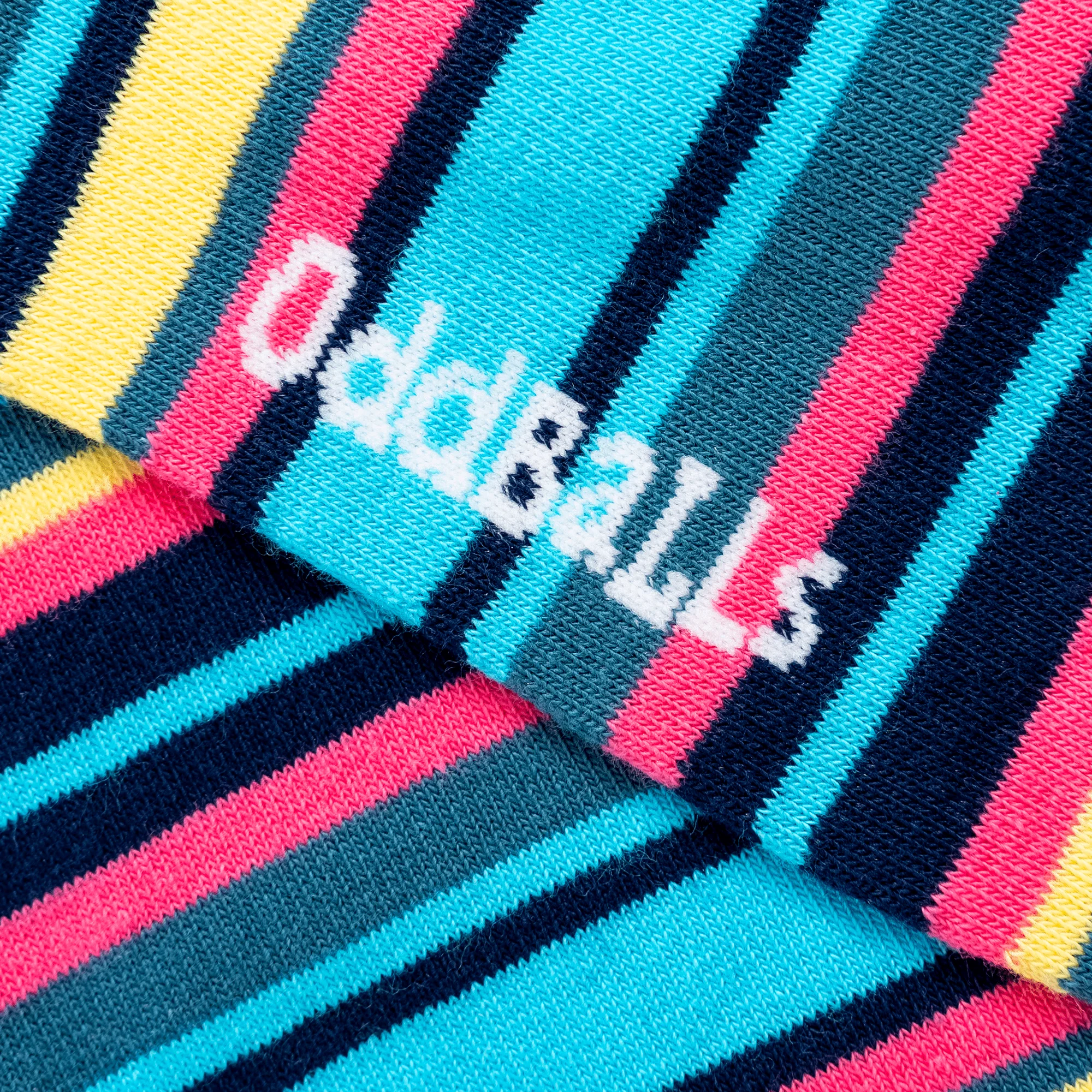 Teal Lines - Socks - Image 2