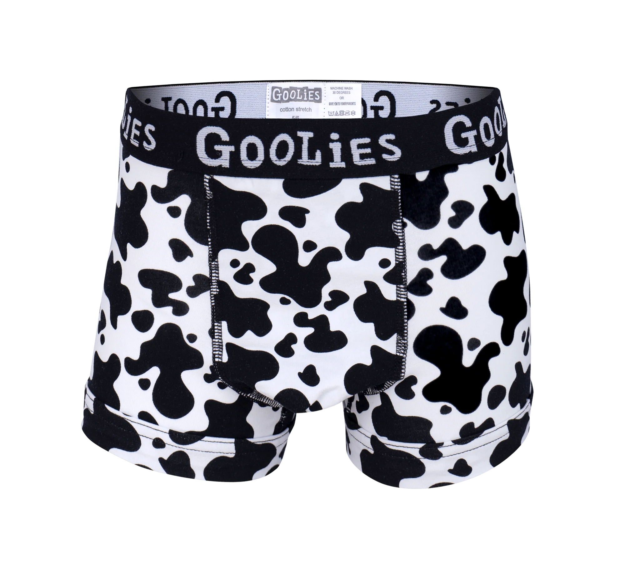 Cow Print - Kids Boxer Shorts - Goolies - Image 2
