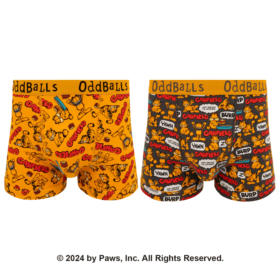 Garfield Bundle - Mens Boxer Shorts 2 Pack Bundle