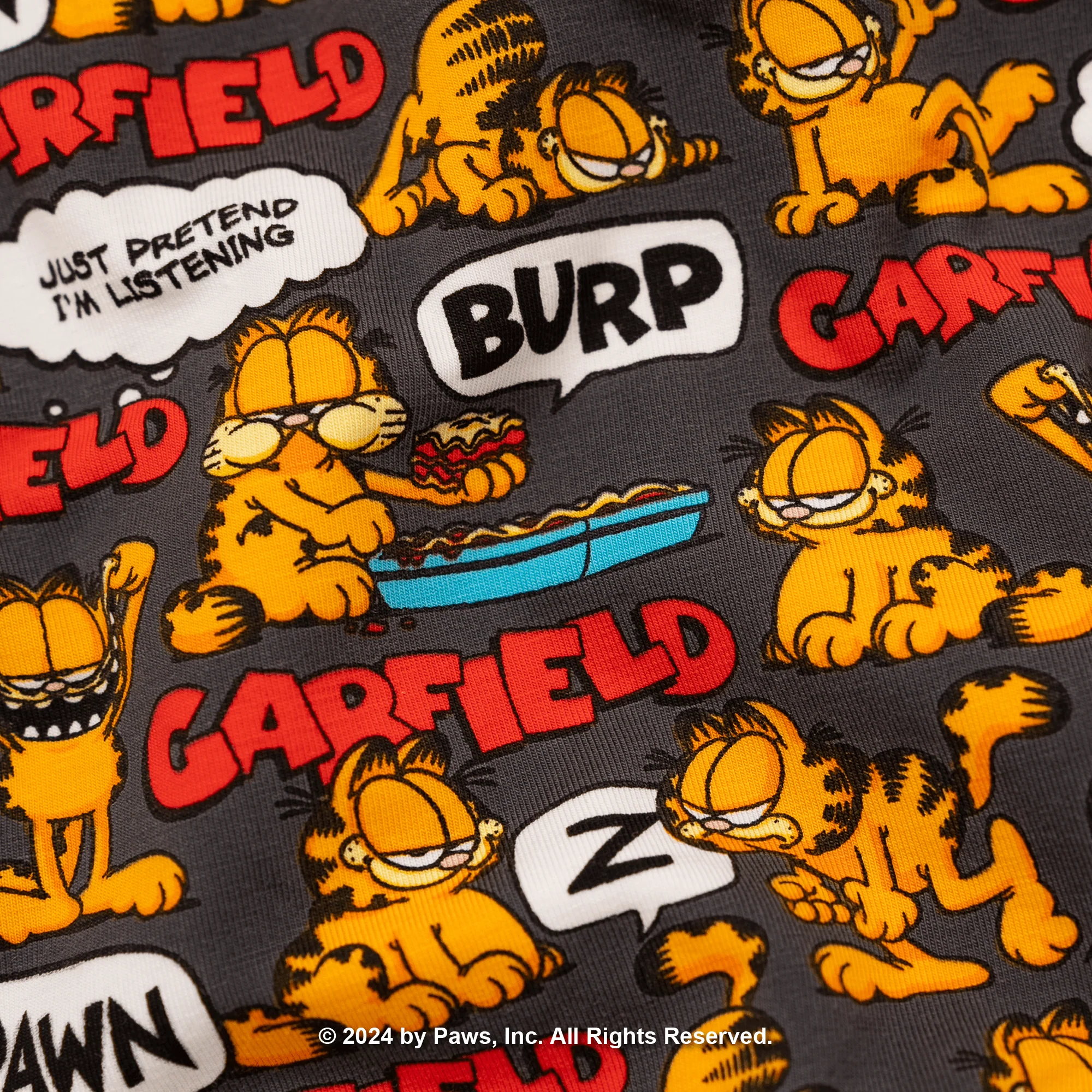 Garfield Grey - Mens Boxer Shorts - Image 4