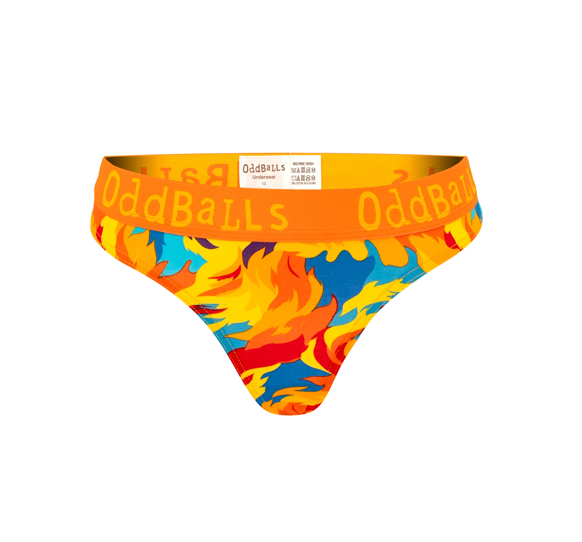 Great Balls of Fire - Ladies Thong - Image 2