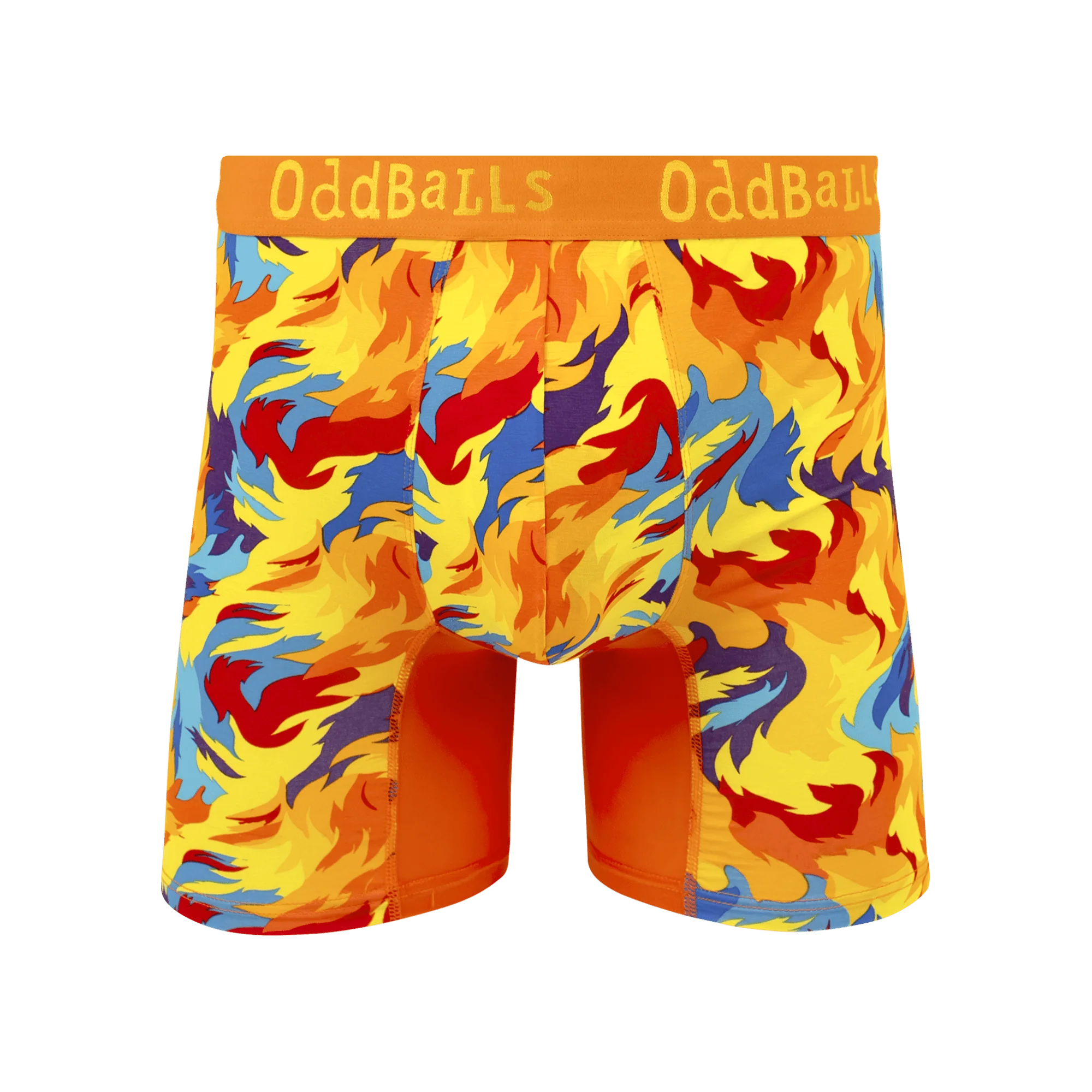 Great Balls of Fire - Mens Bamboo Boxer Shorts
