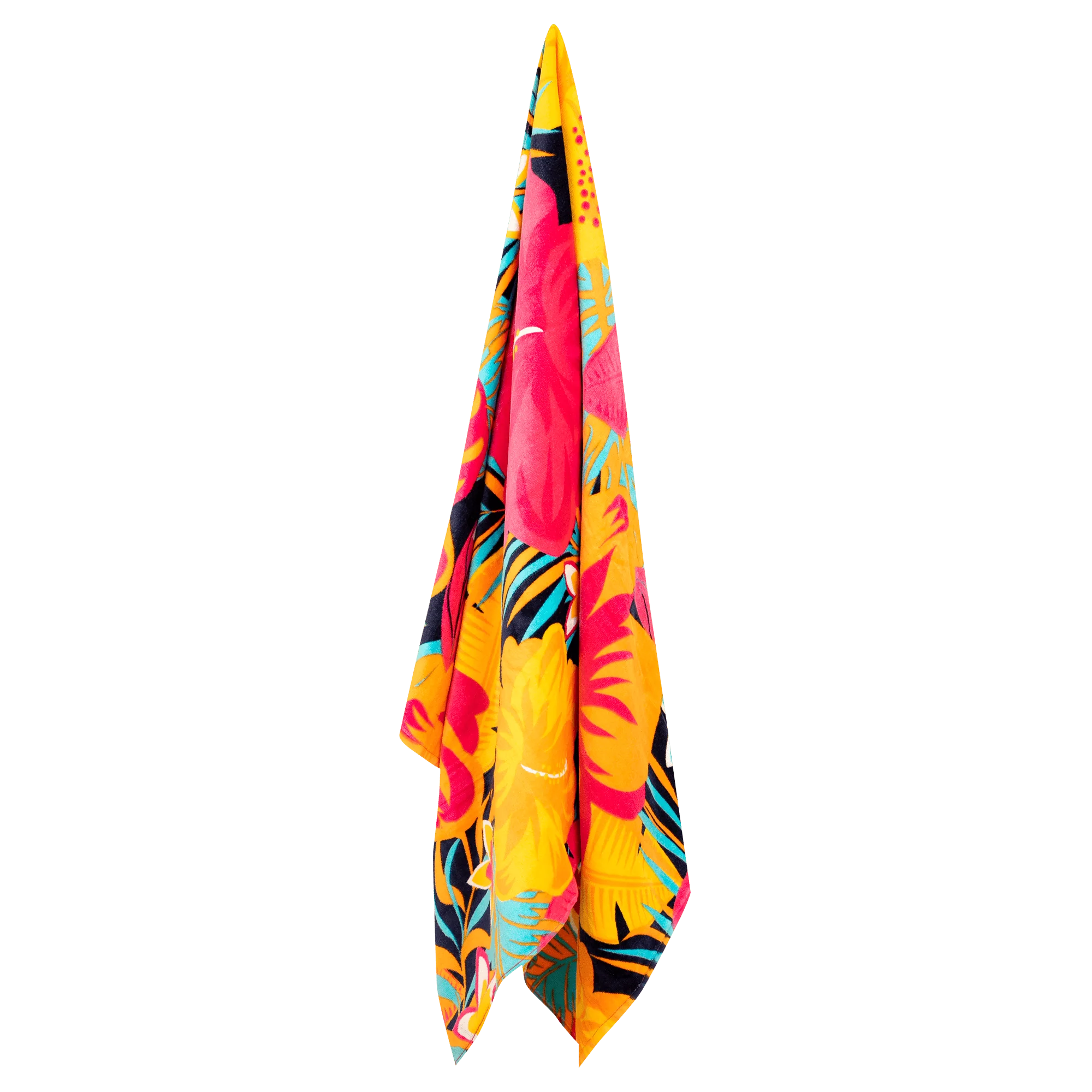 Hibiscus - Cotton Bath Towel - Image 4