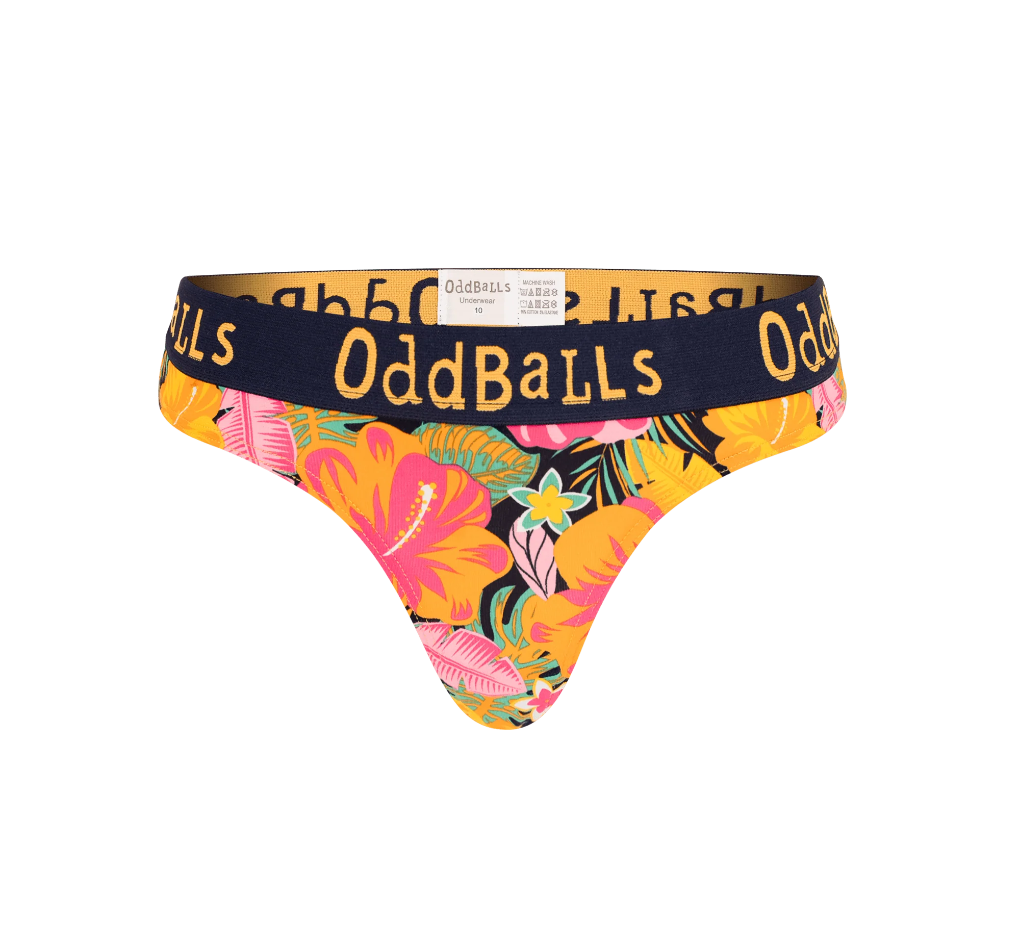 Hibiscus - Ladies Thong - Image 2