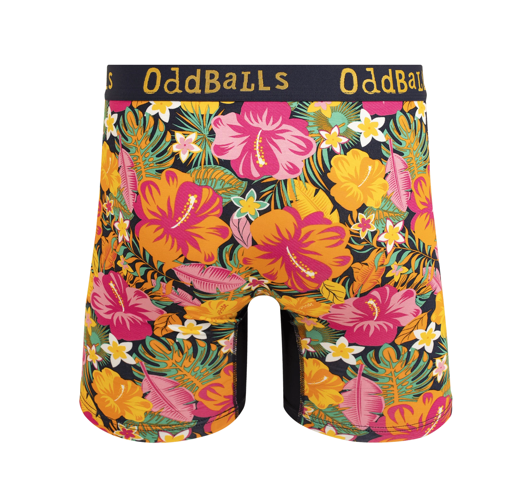 Hibiscus - Mens Bamboo Boxer Shorts - Image 2