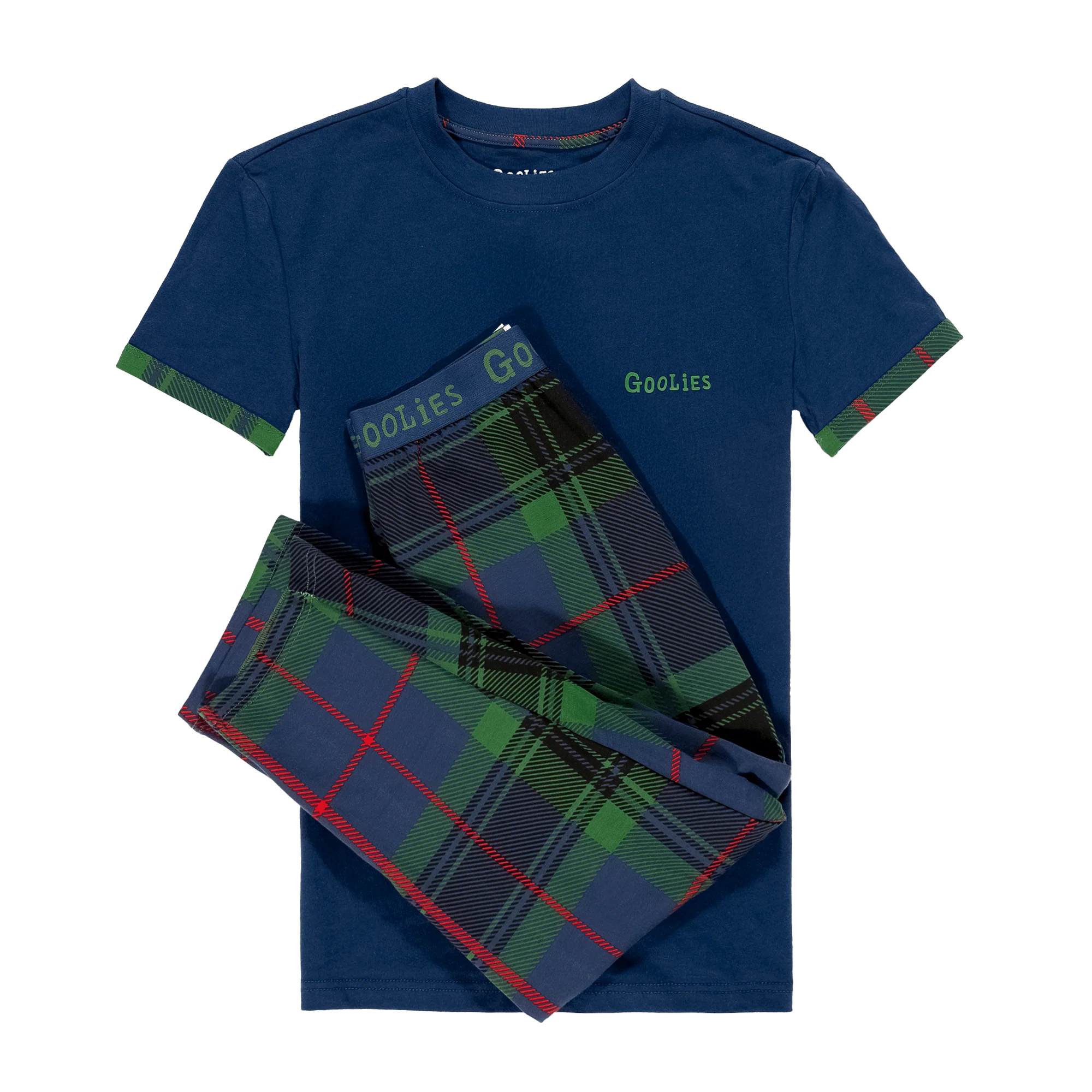 Highlands- Kids Long Pyjamas Set (T-Shirt & Trousers)