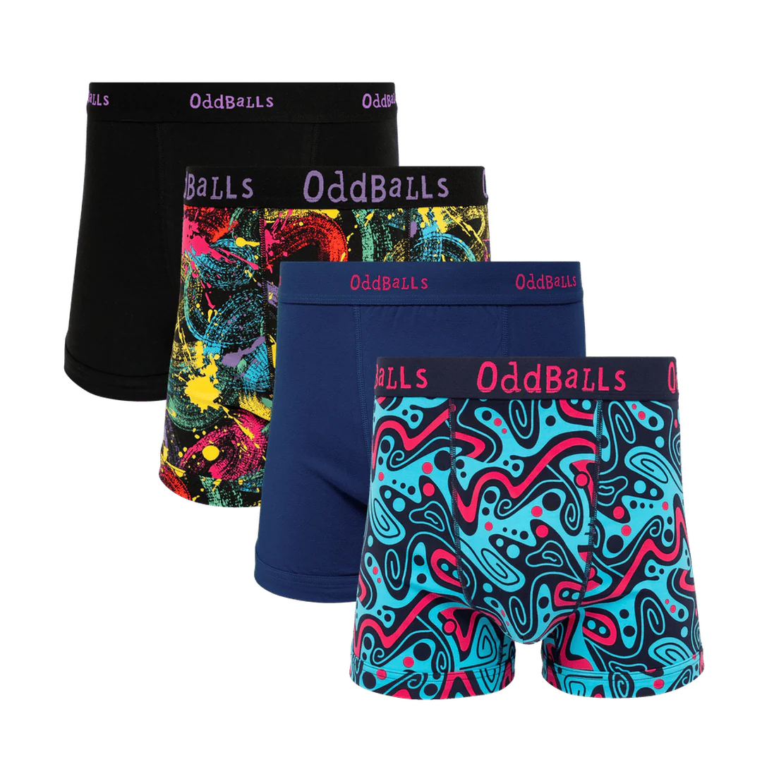 Hot off the Press Bundle - Mens Boxer Shorts 4 Pack