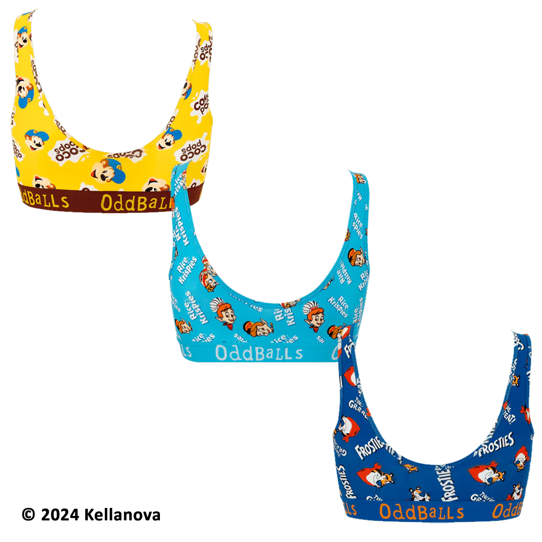 Kelloggs Variety Pack - Ladies Bralette 3 Pack - Image 2