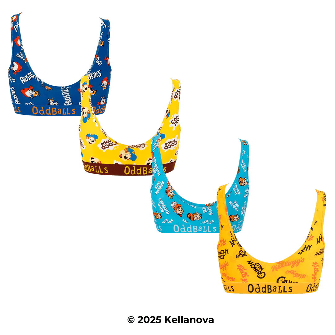 Kelloggs Variety Pack - Ladies Bralette 4 Pack - Image 3