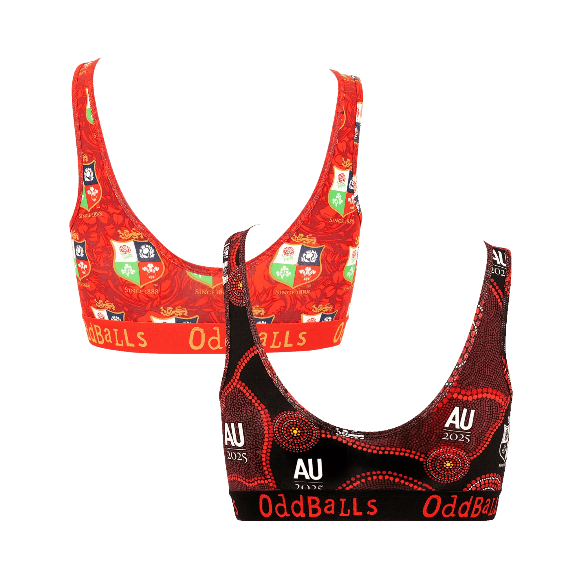 British & Irish Lions Bundle - Ladies Bralette 2 Pack Bundle - Image 2