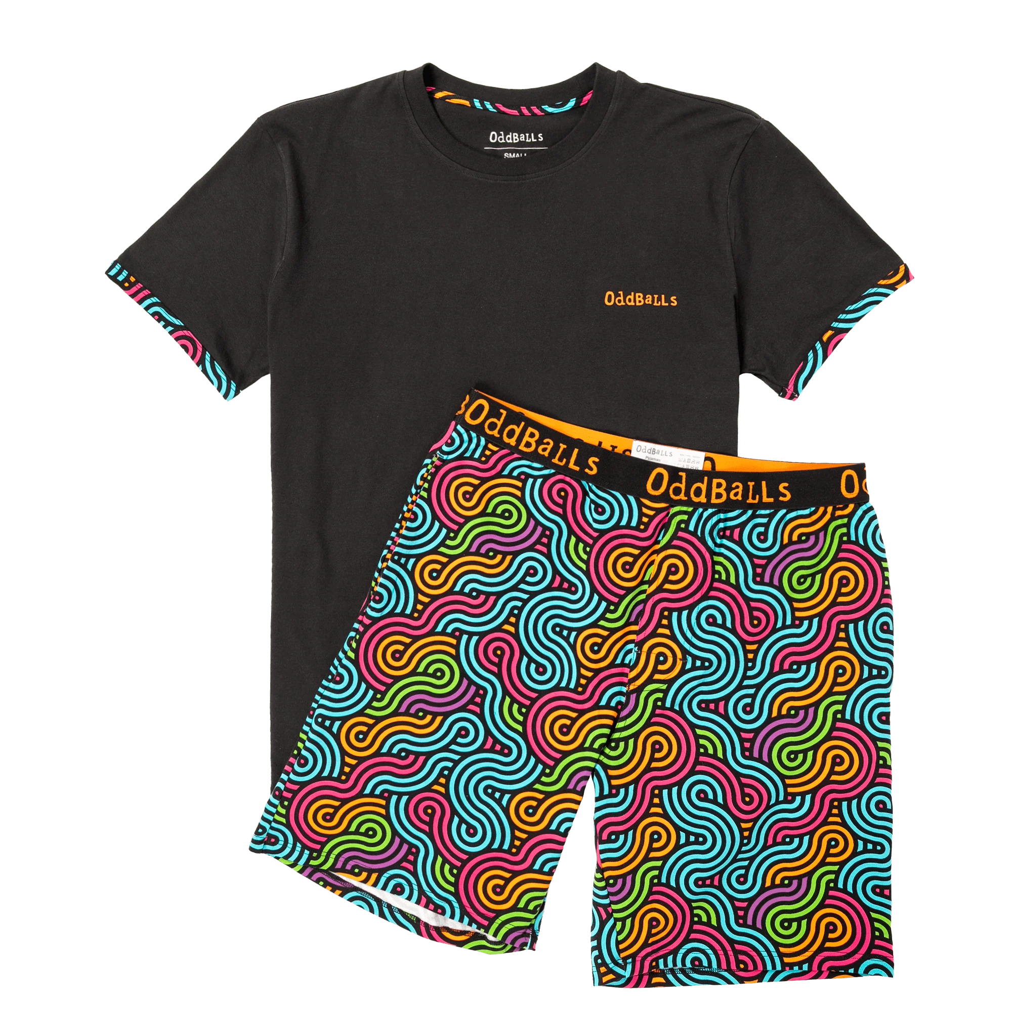 Loop - Men's Short Pyjamas Set (T-Shirt & Shorts)