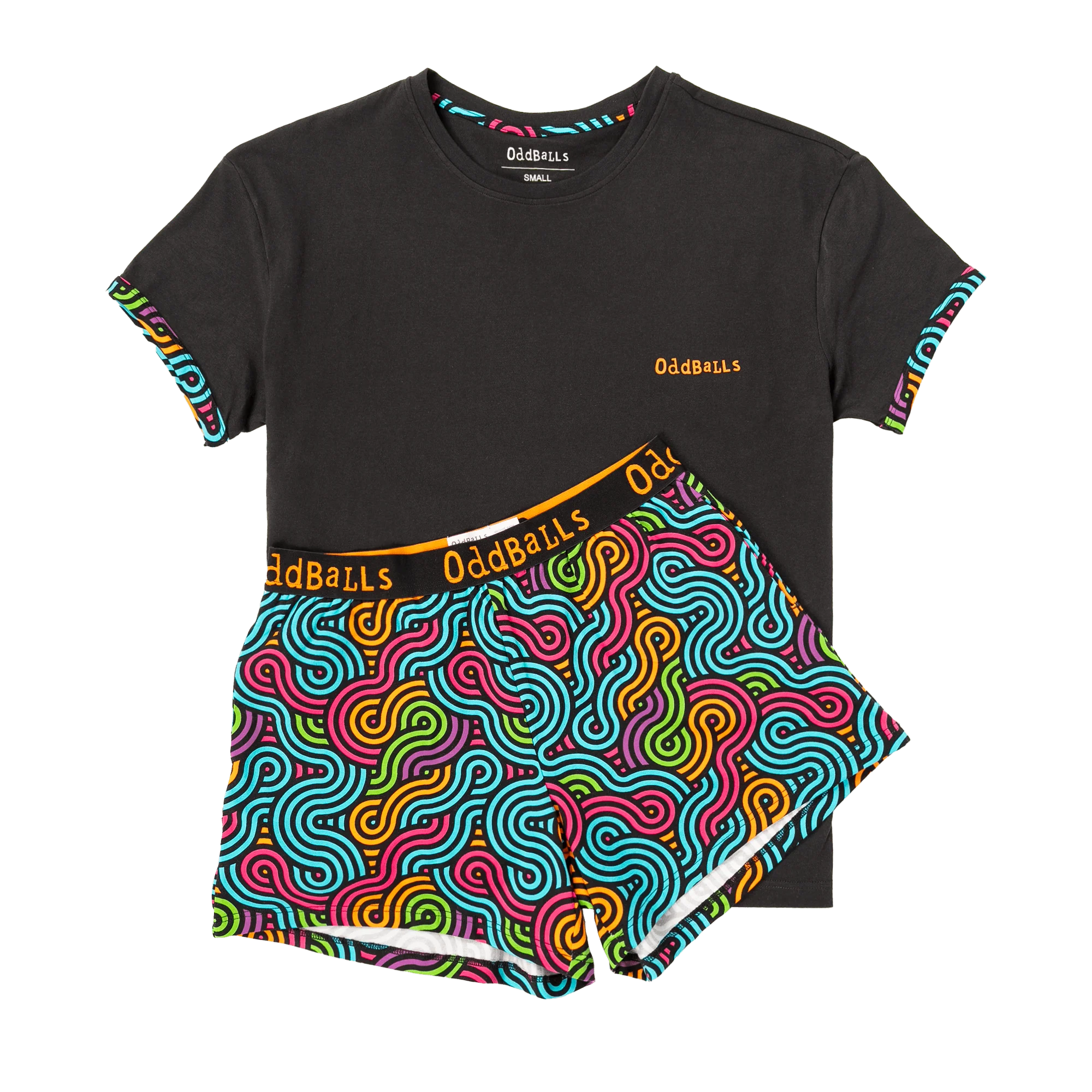 Loop - Women's Short Pyjamas Set (T-Shirt & Shorts)