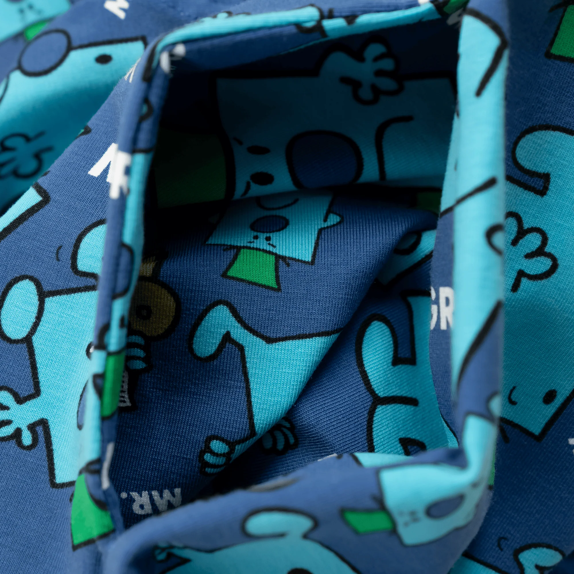Mr Grumpy - Kids Short Pyjamas Set (T-Shirt & Shorts) - Image 2
