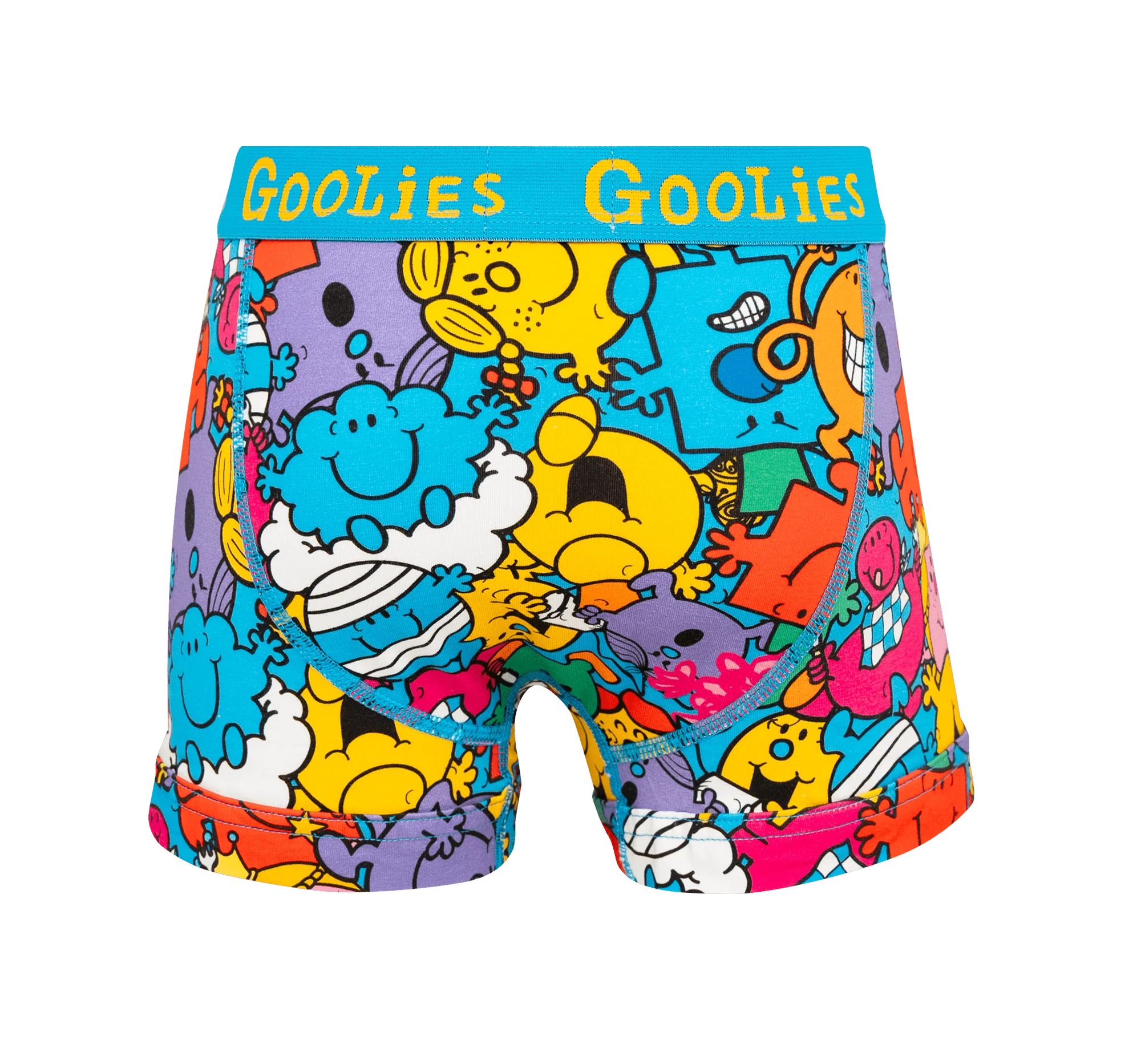 Mr Men Multi - Kids Boxer Shorts - Goolies
