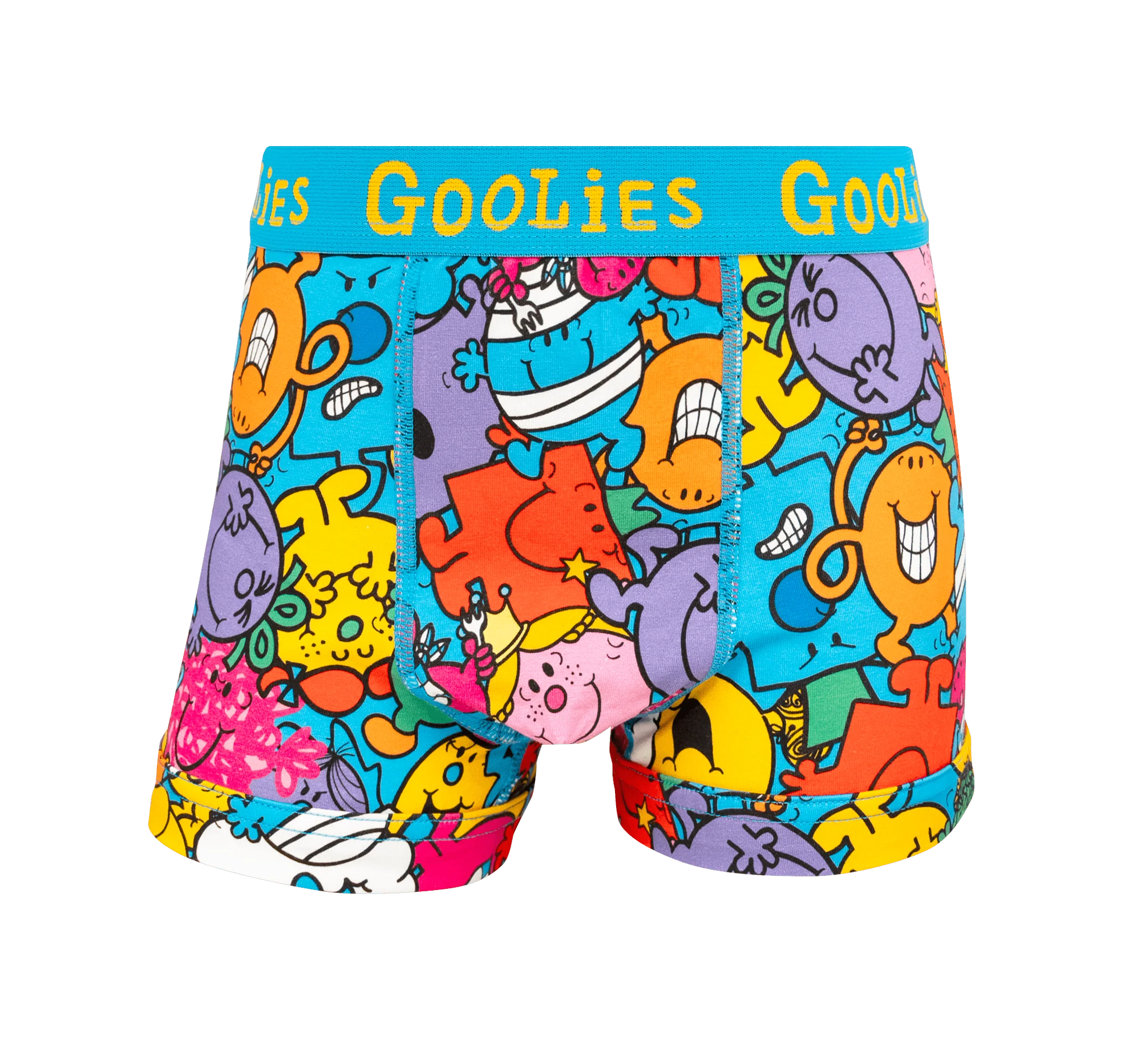 Mr Men Multi - Kids Boxer Shorts - Goolies - Image 2