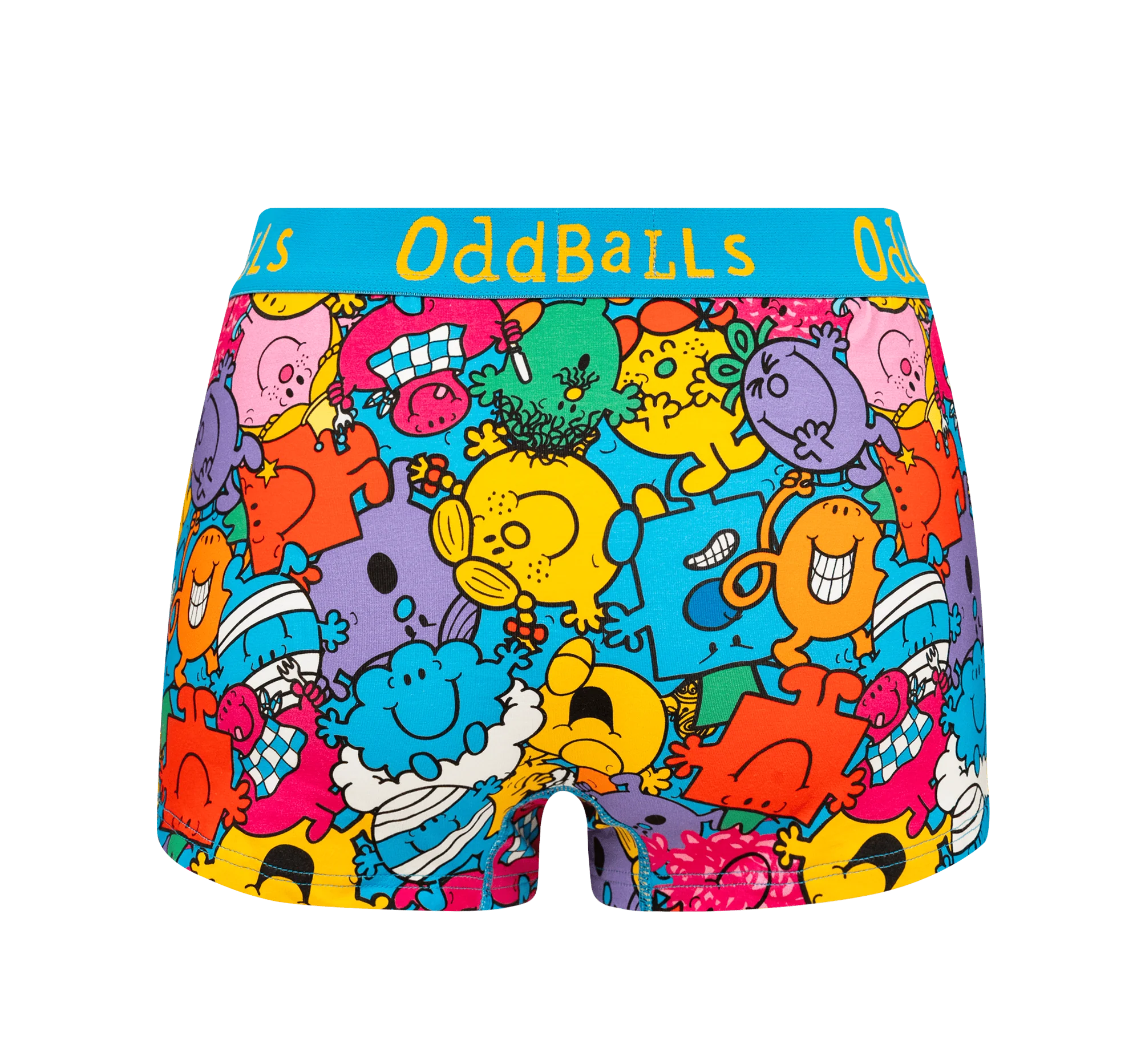 Mr Men Multi - Ladies Boxers - Image 2