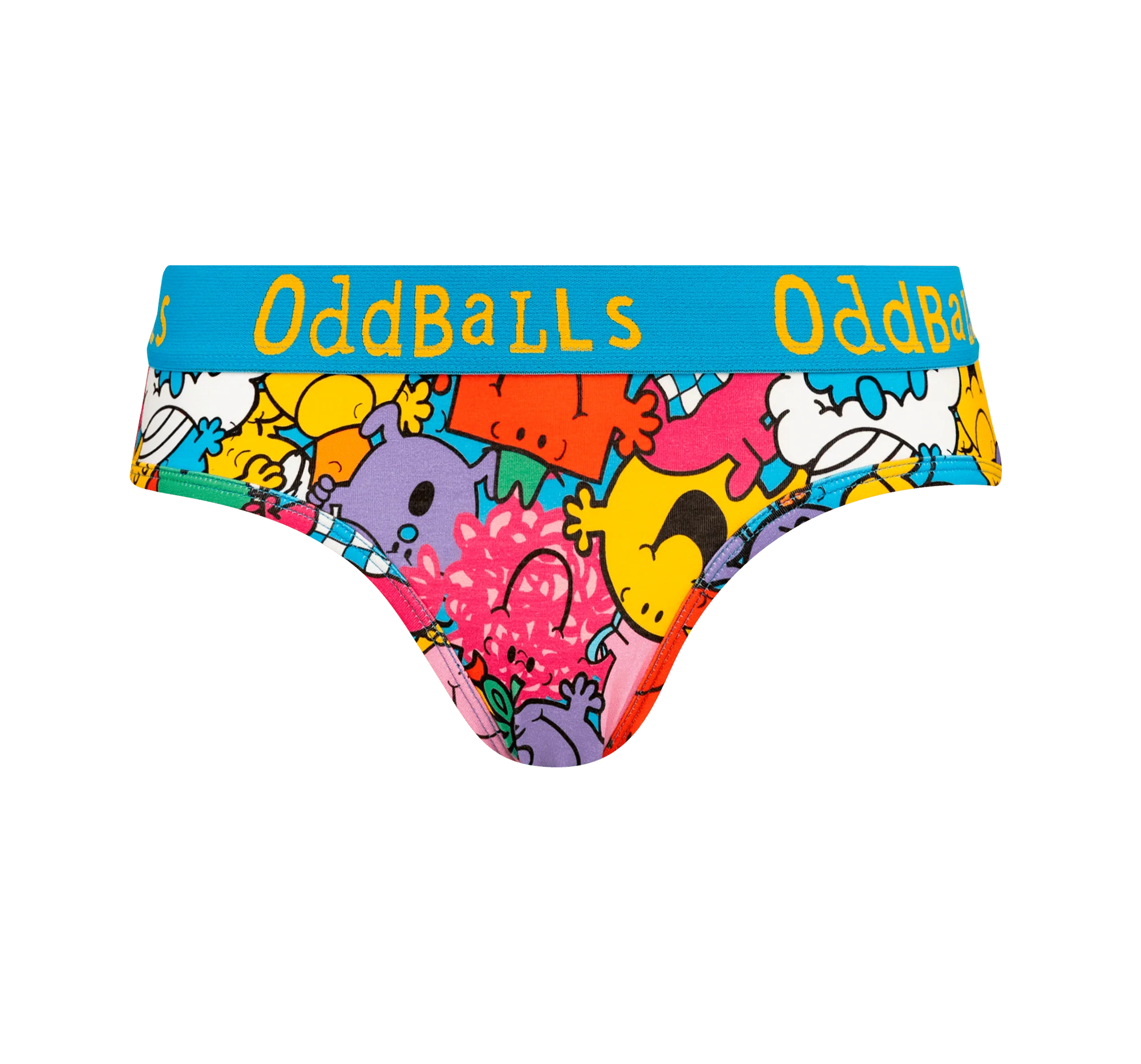Mr Men Multi - Ladies Briefs