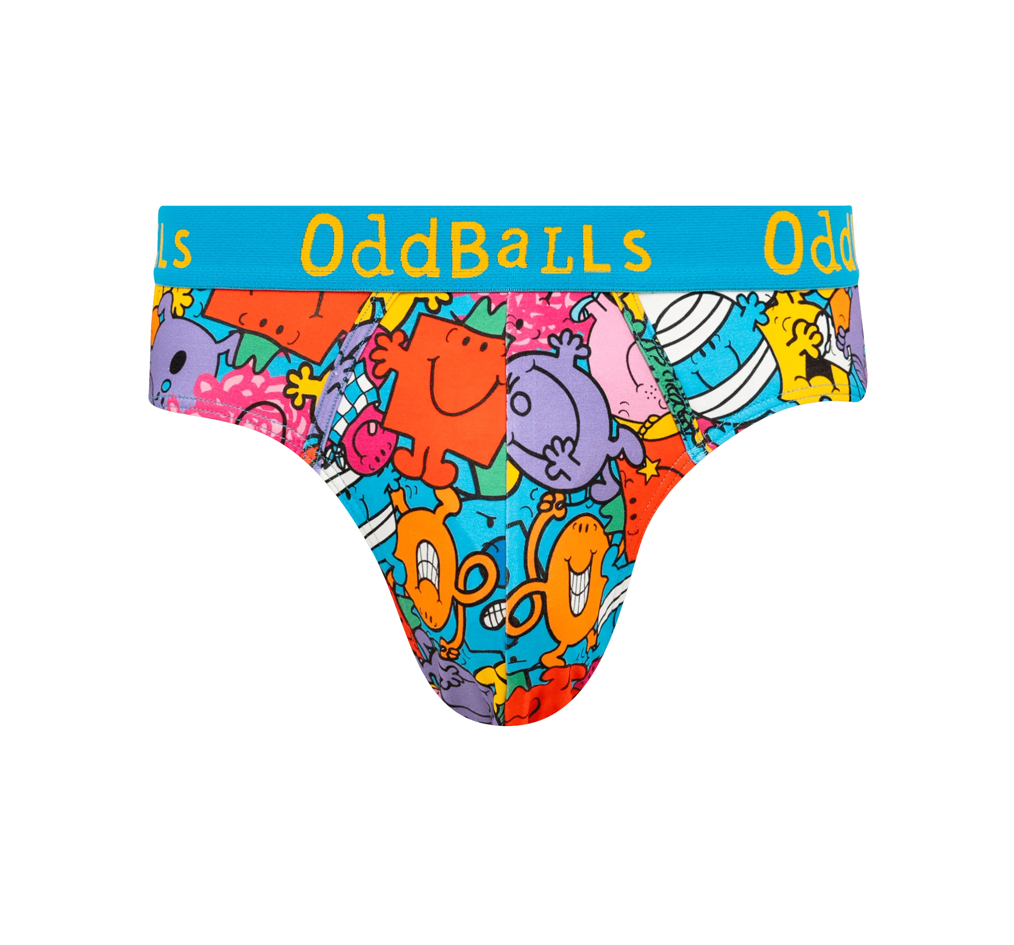 Mr Men Multi - Mens Briefs