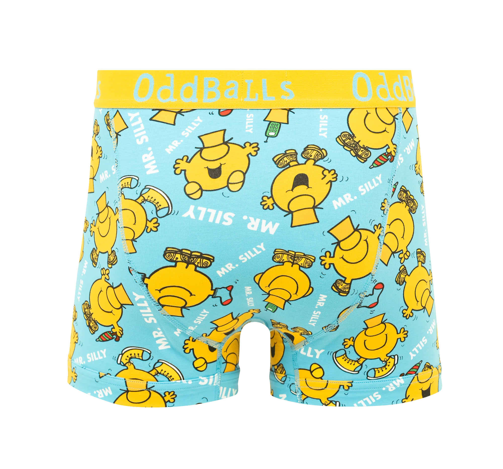 Mr Silly - Mr Men - Mens Cotton Boxer Shorts - Image 2