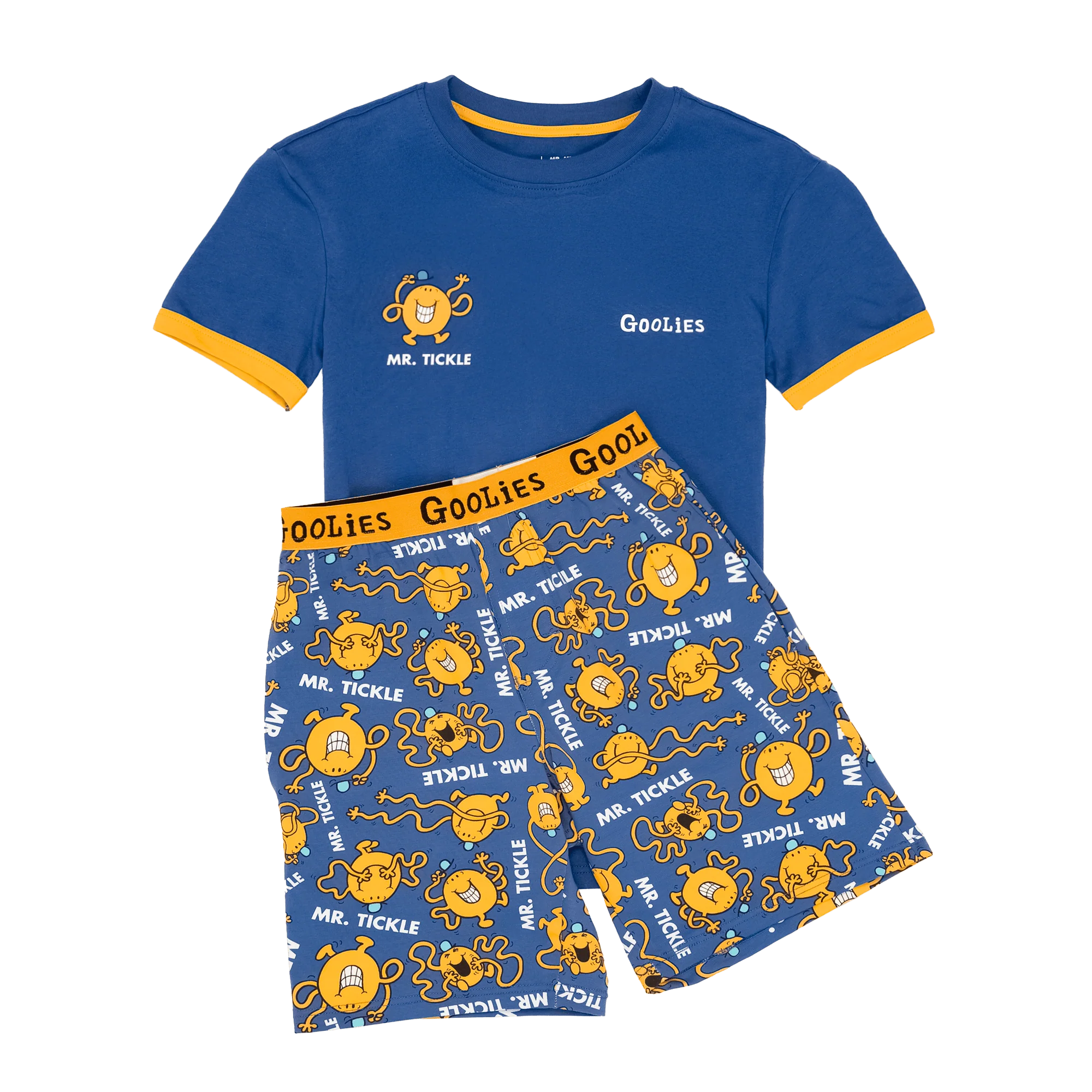 Mr Tickle - Kids Short Pyjamas Set (T-Shirt & Shorts)