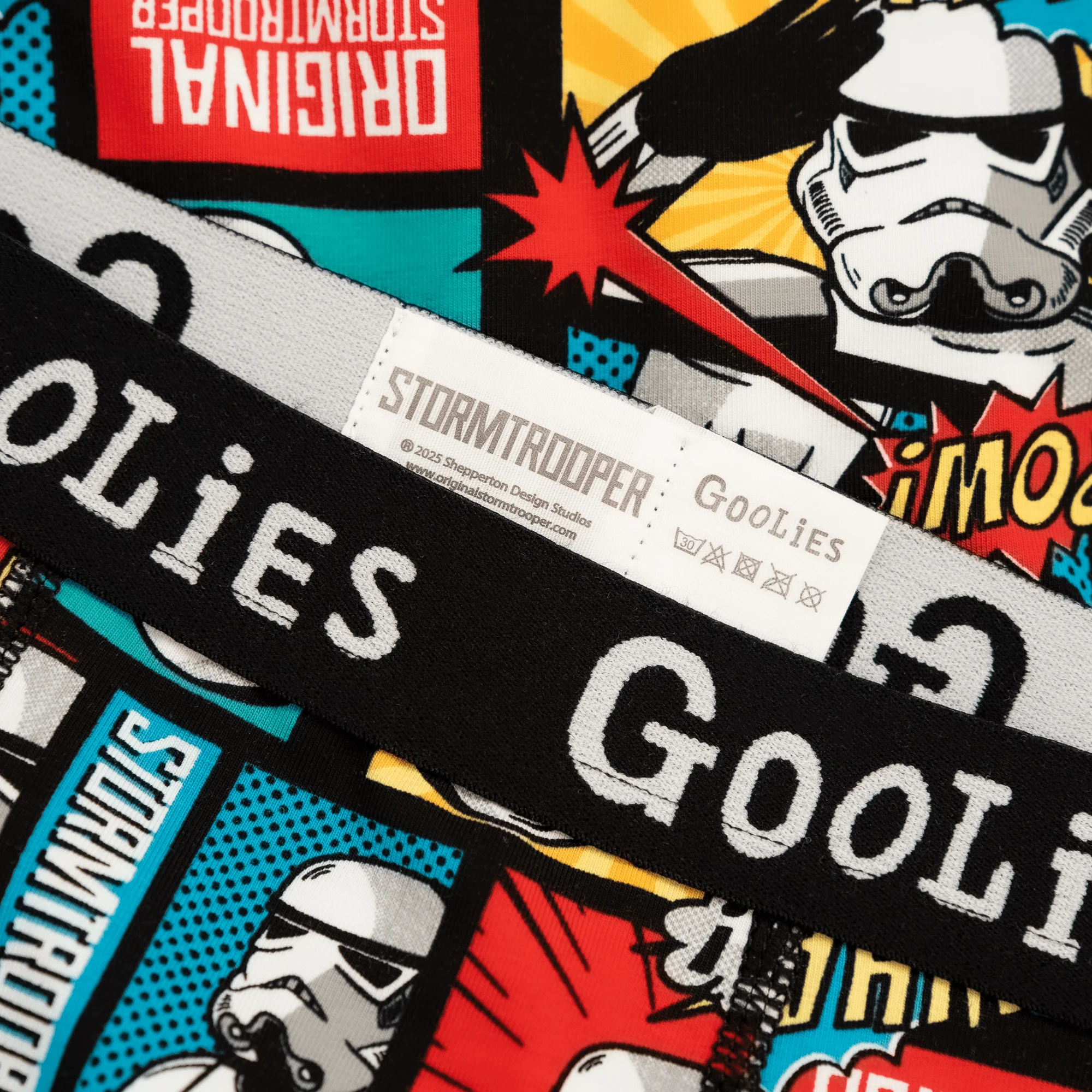 Original Stormtrooper Comic - Kids Boxer Shorts - Image 3