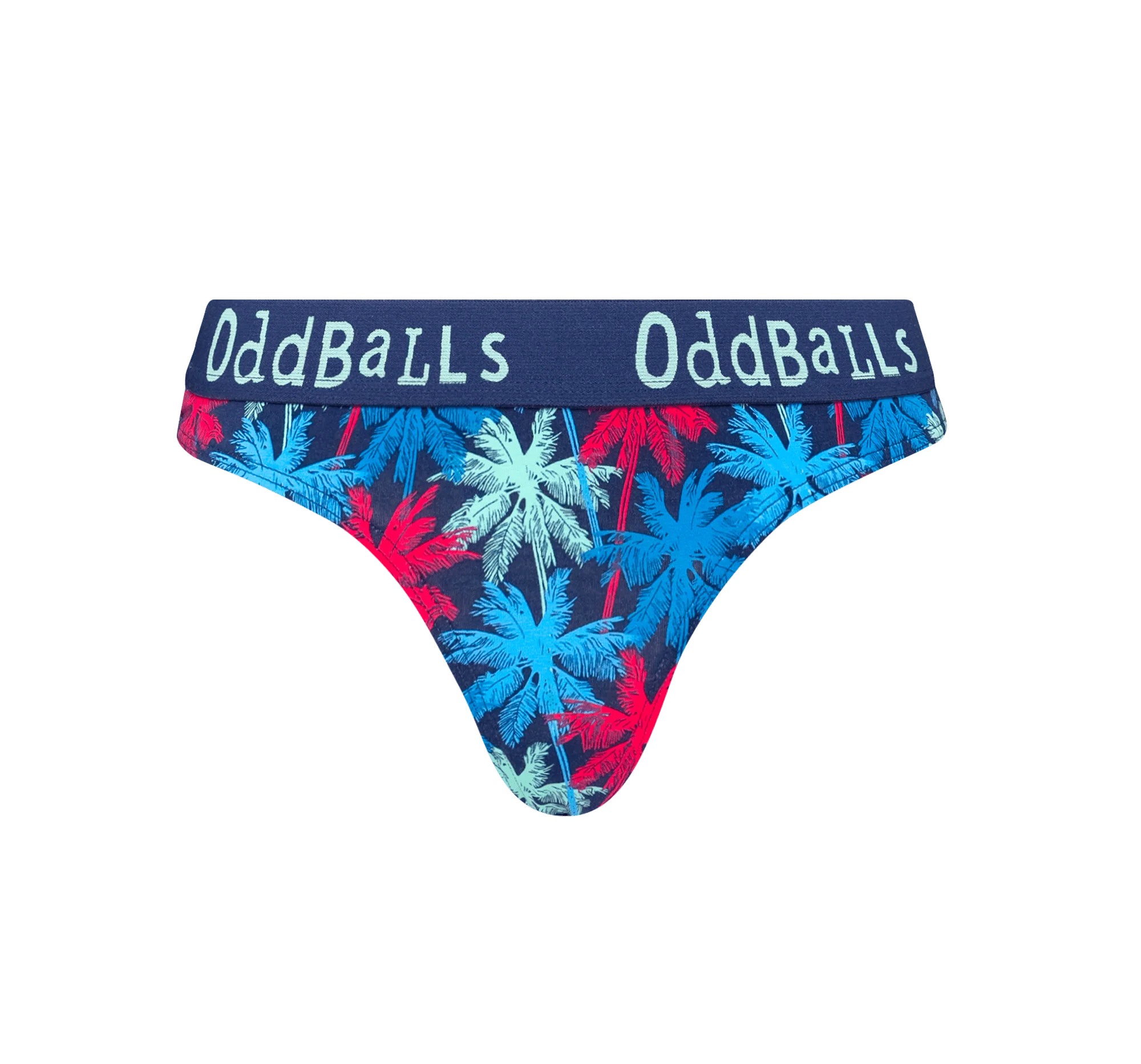 Palm Trees - Ladies Thong - Image 2