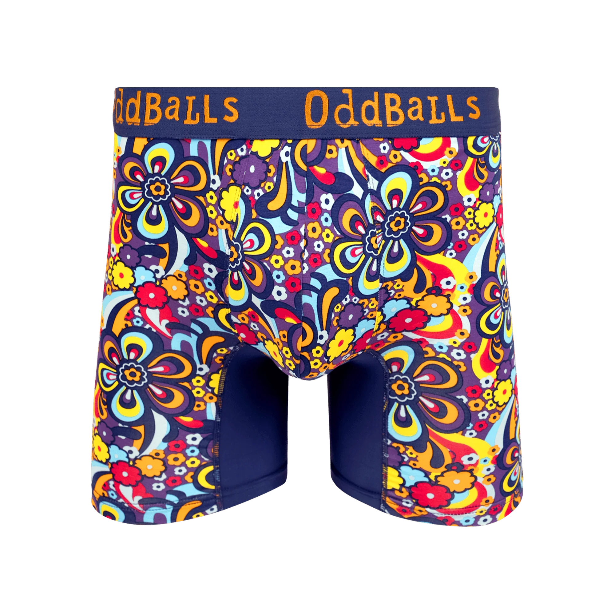 Peace and Love - Mens Bamboo Boxer Shorts