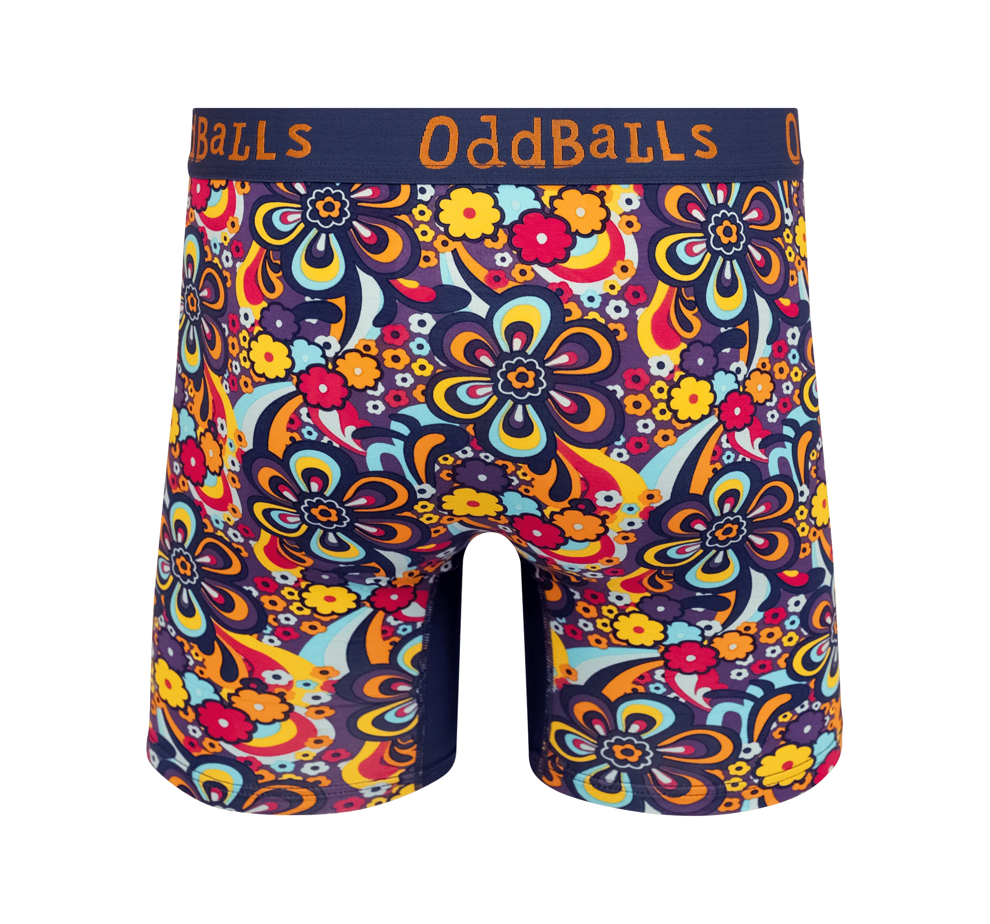 Peace and Love - Mens Bamboo Boxer Shorts - Image 2