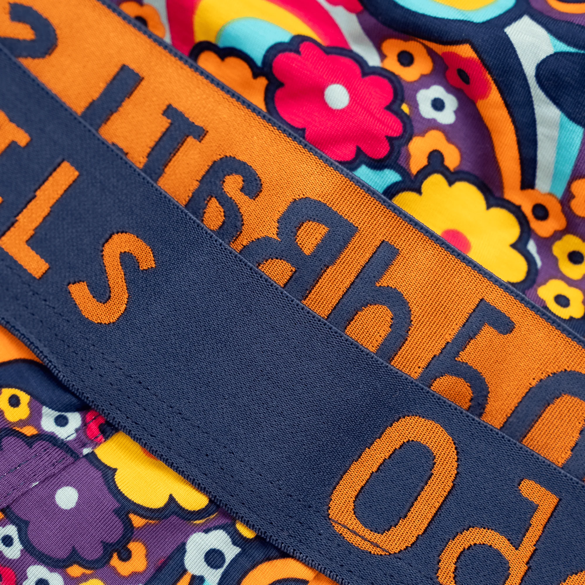 Peace and Love - Mens Bamboo Boxer Shorts - Image 3