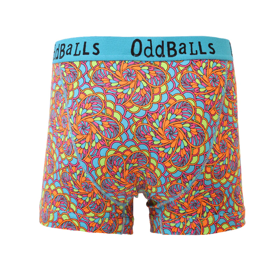 Peacock - Mens Cotton Boxer Shorts - Image 2